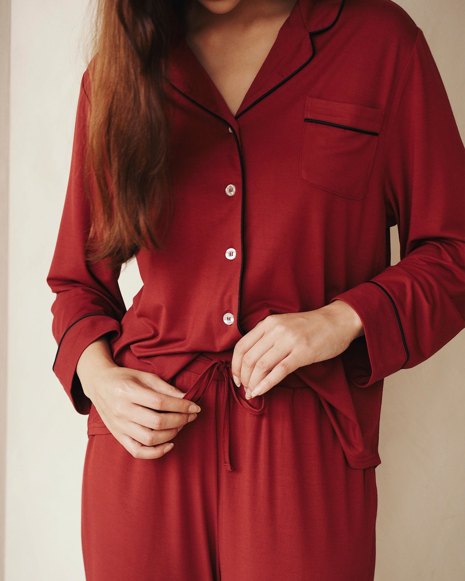 SELENIGHT CO | Signature Long Pyjamas Pants Set