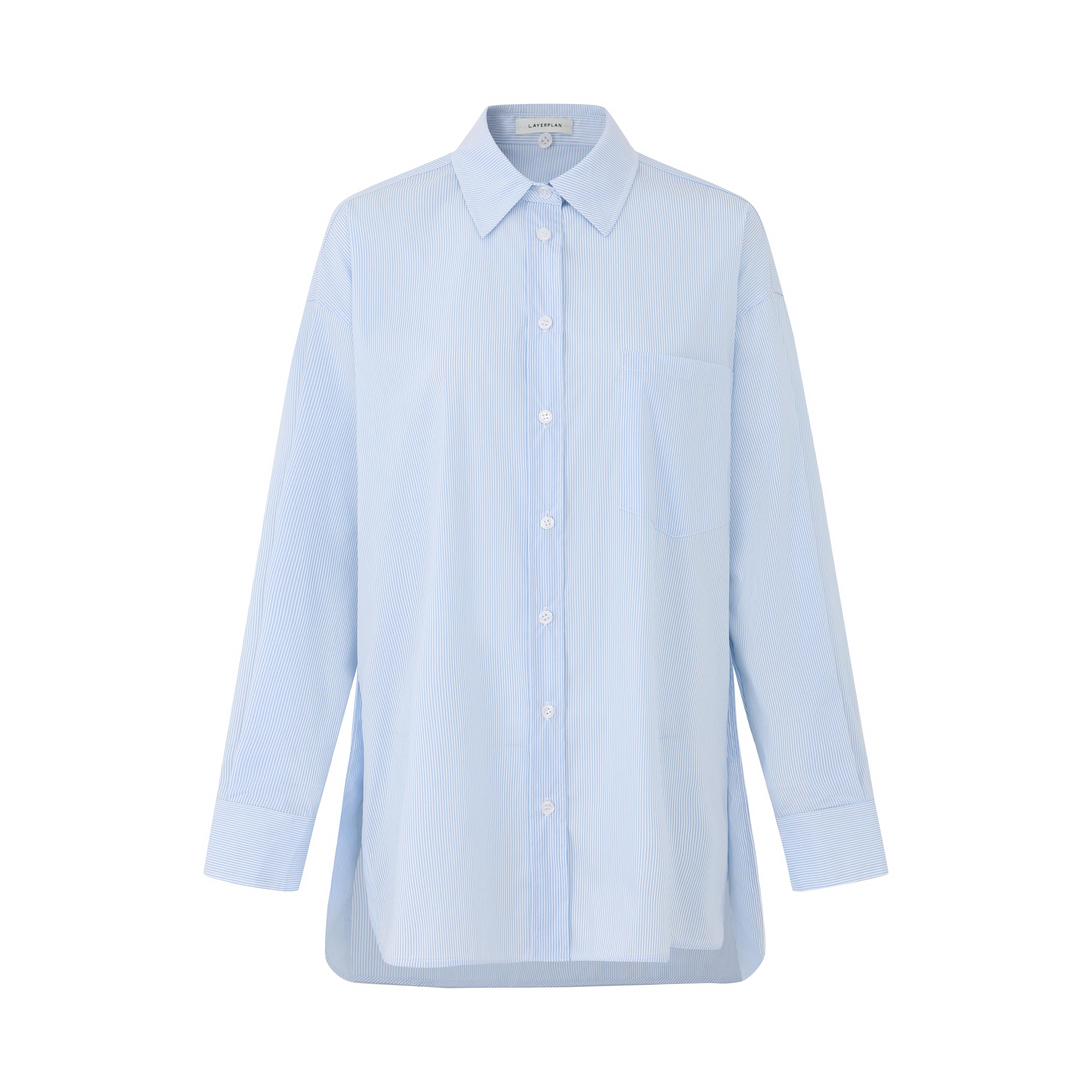 LAYERPLAN | Mira Embroidered Striped Cotton Three-Piece Set