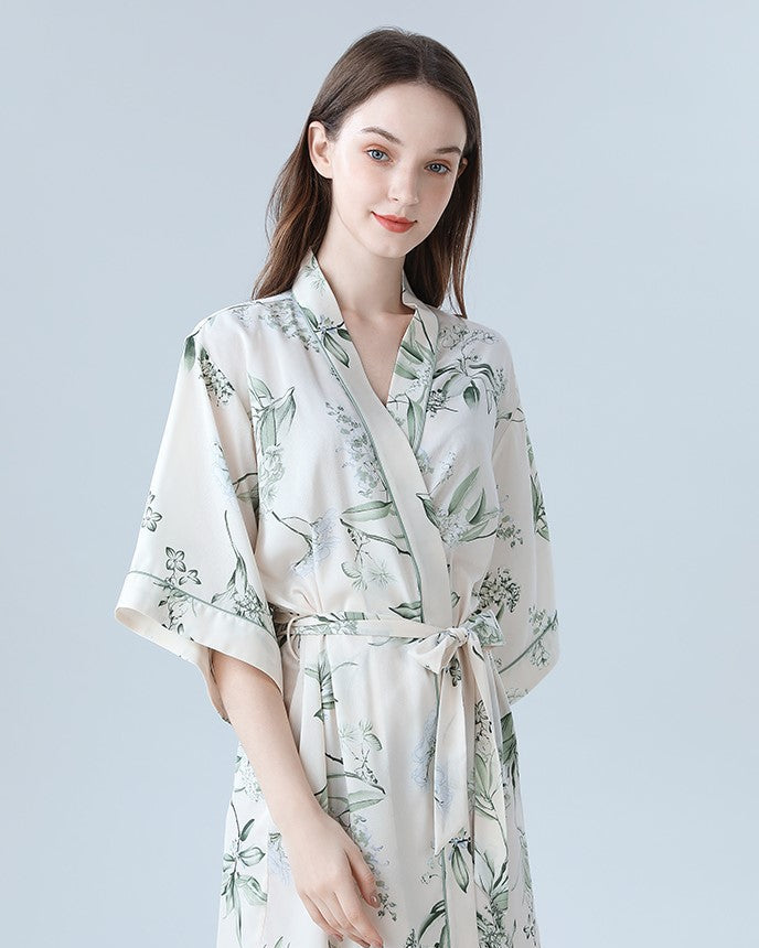 BELLS & BIRDS | Botanico Floral Robe