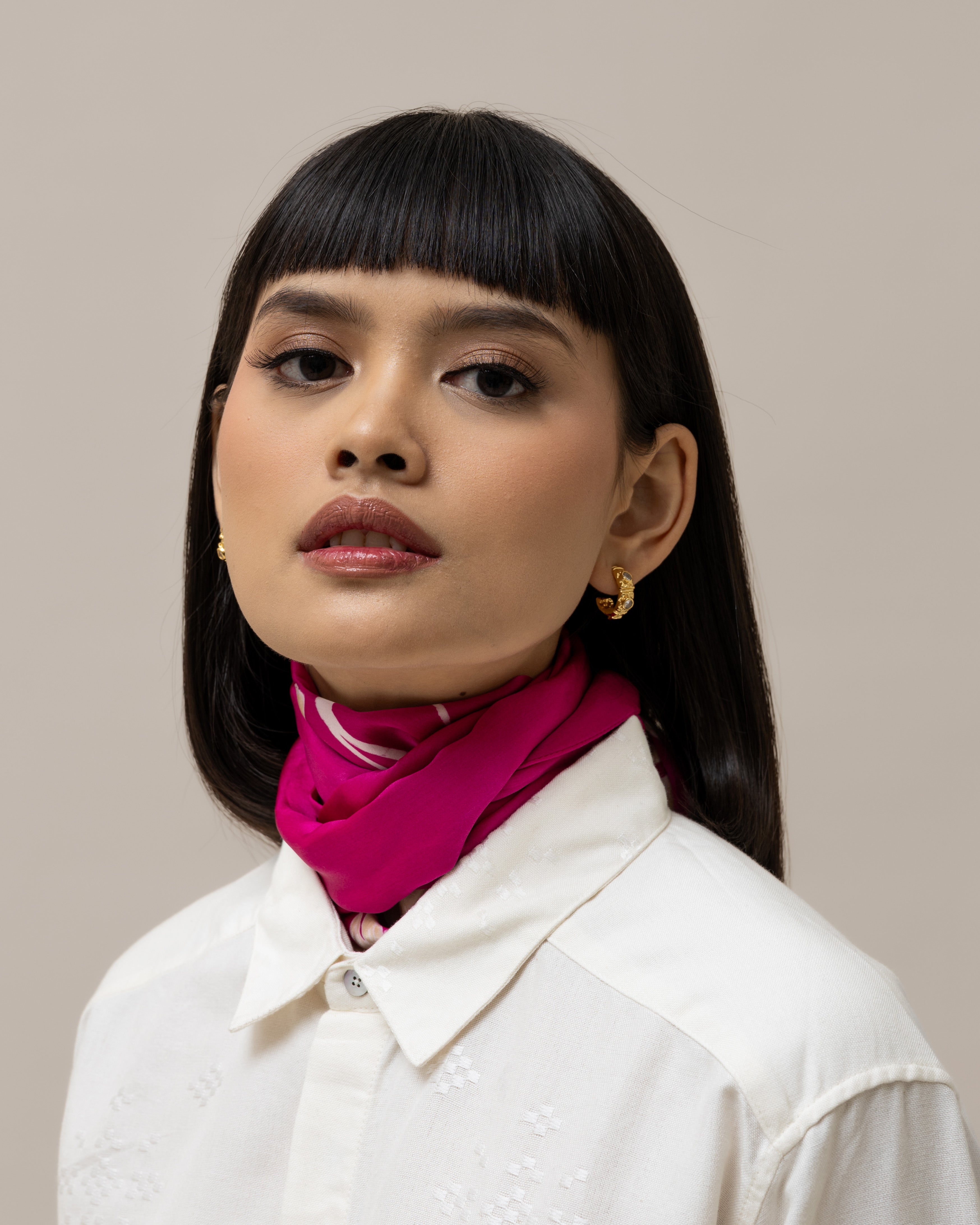 SUKKHA CITTA | KEMBANG - Ribbon Scarf