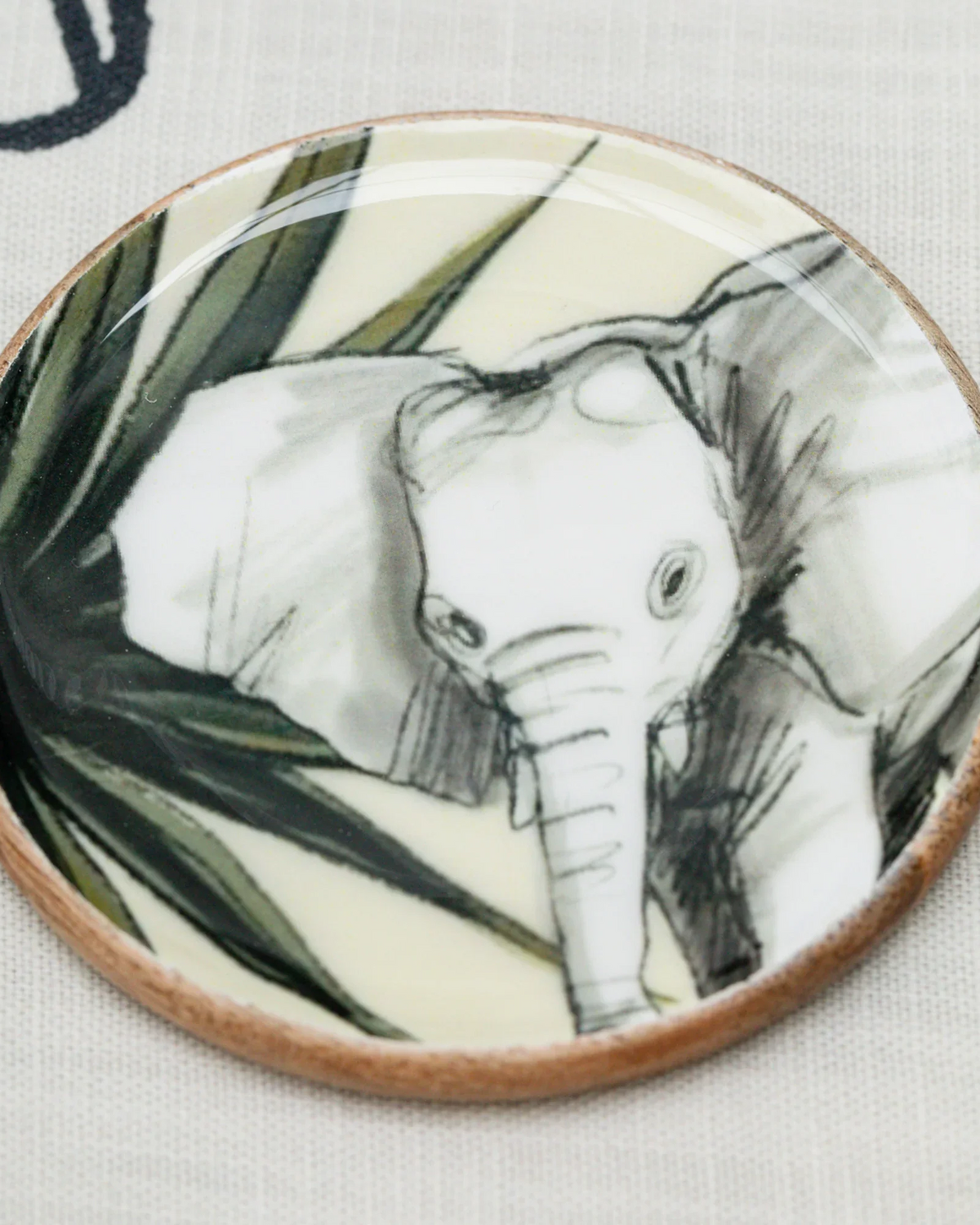 MEJA | The Les Habitants de la Brousse Coaster - Elephant