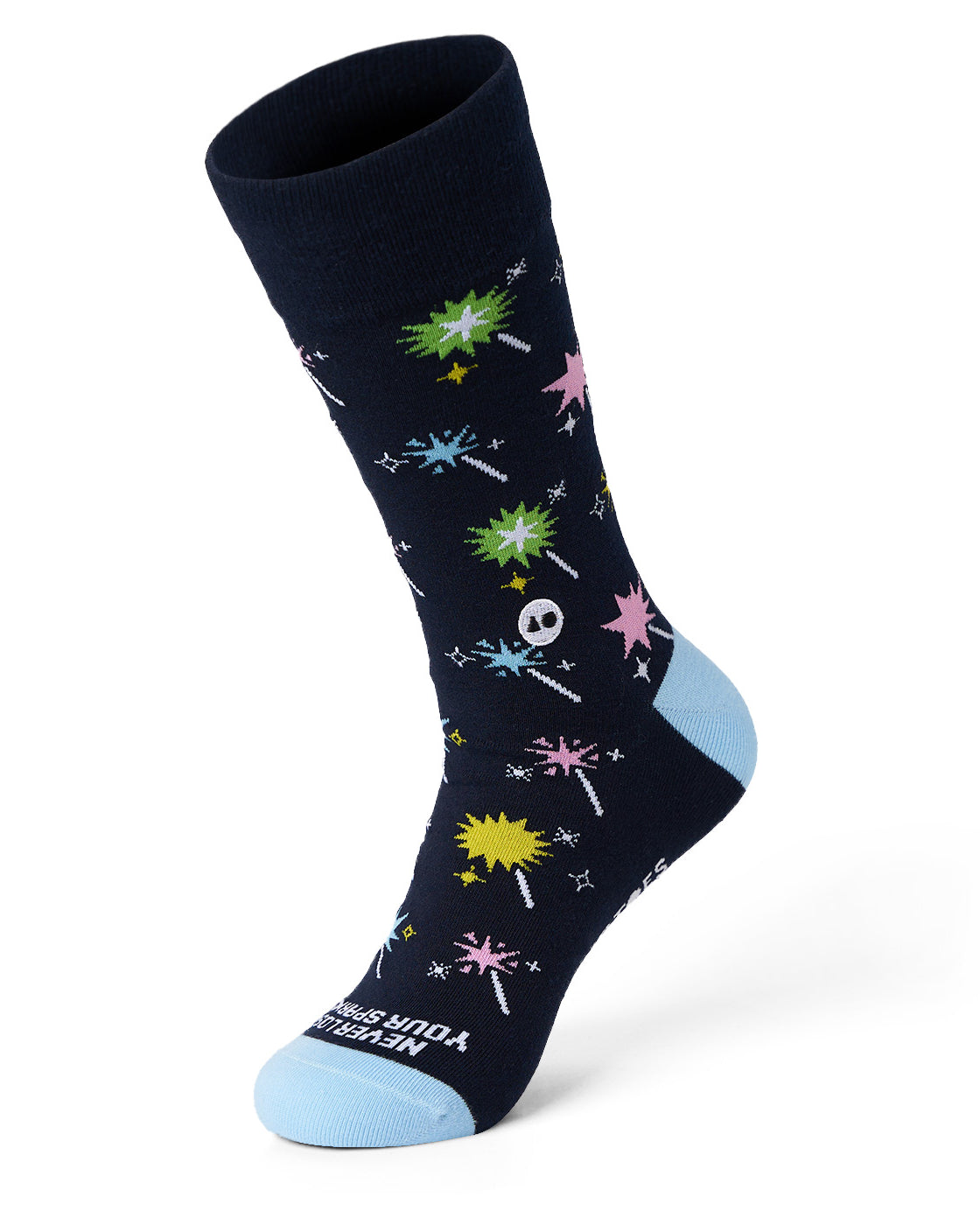 TALKING TOES | Glowing Sparklers Crew Sock