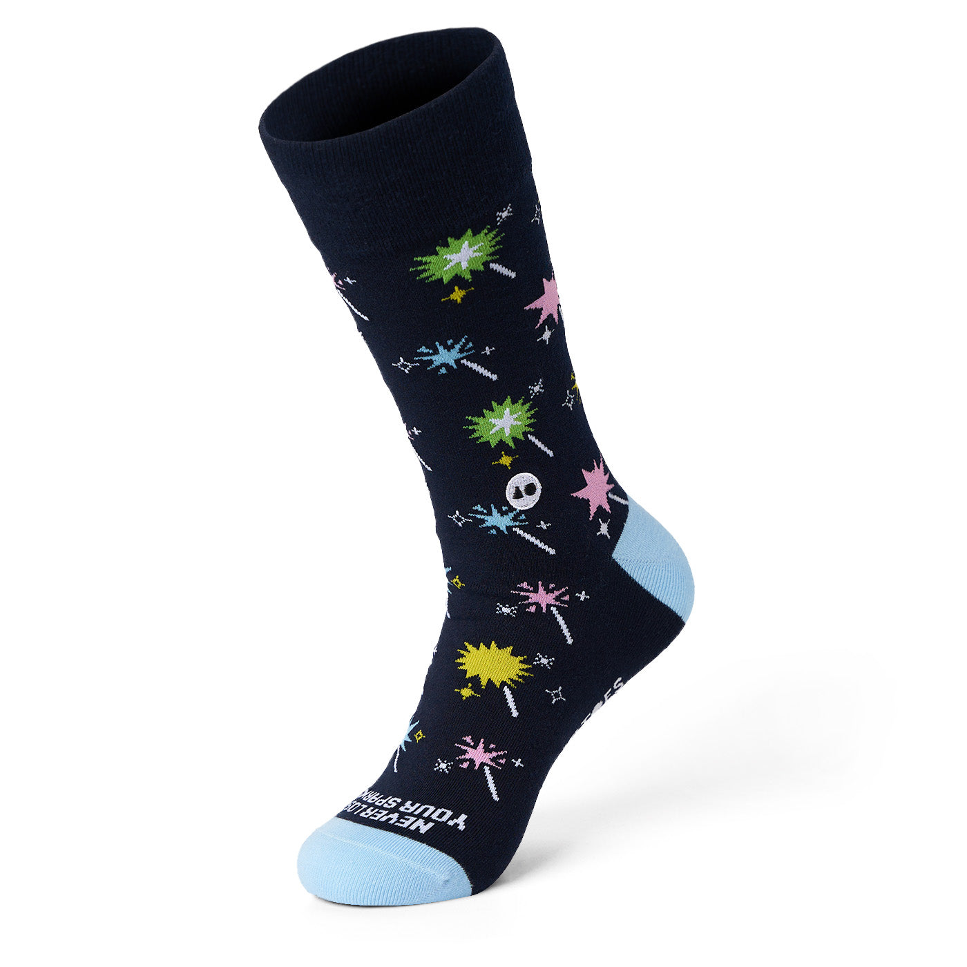 TALKING TOES | Glowing Sparklers Crew Sock