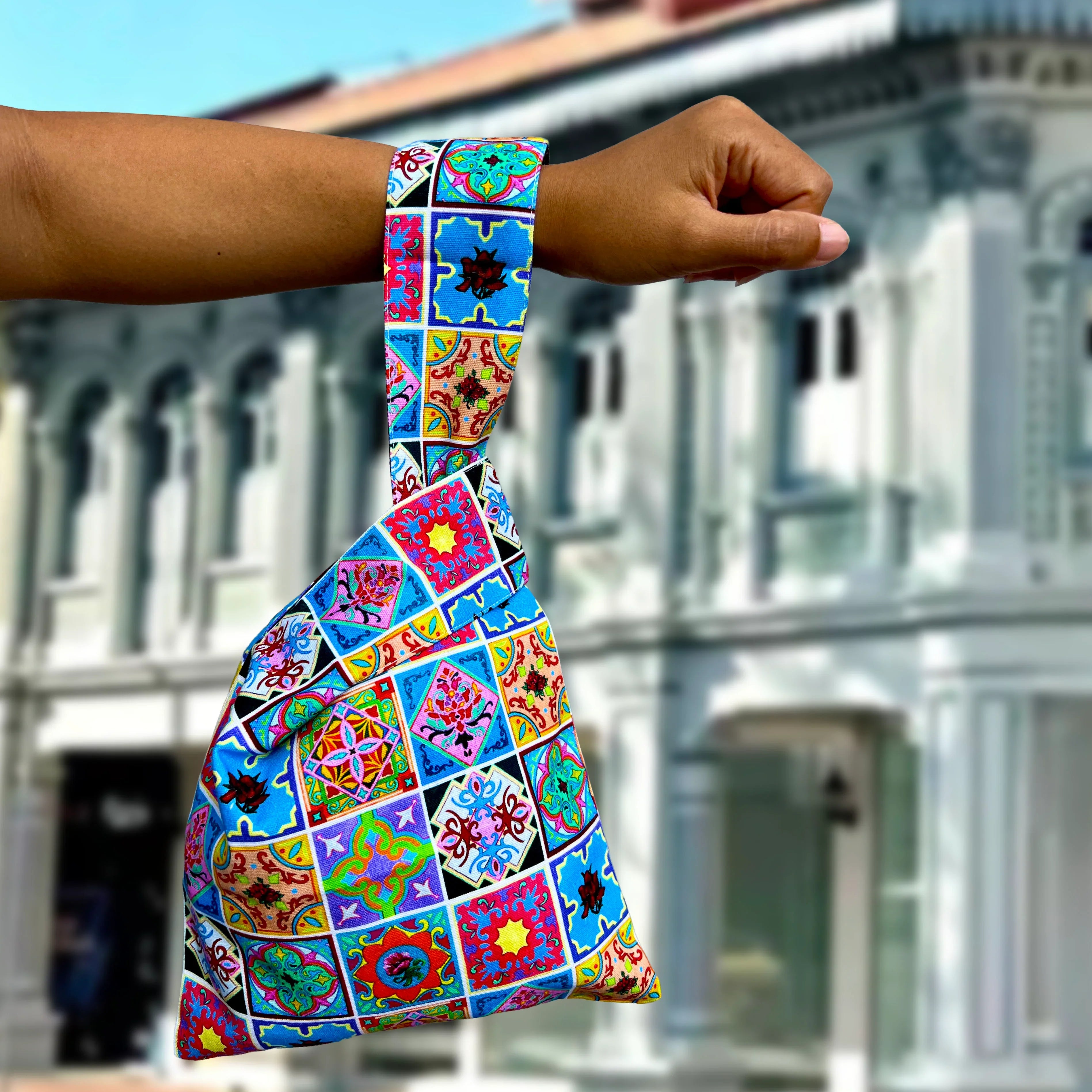 KELLY SER ATELIER | Knot Bag: Heritage Tiles