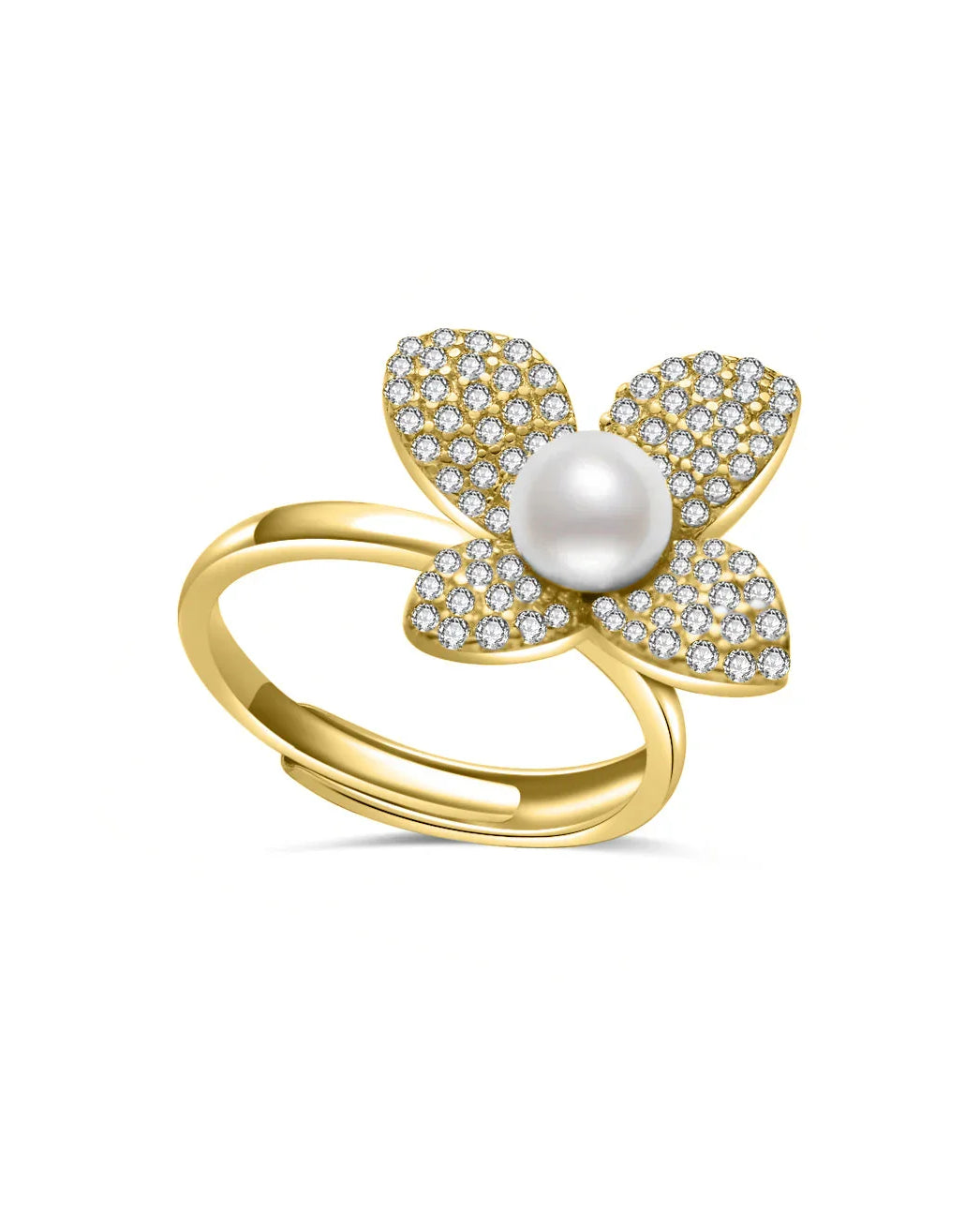 PEARLY LUSTRE | Top Grade Freshwater Pearl Rings WR00293 | BLOOM