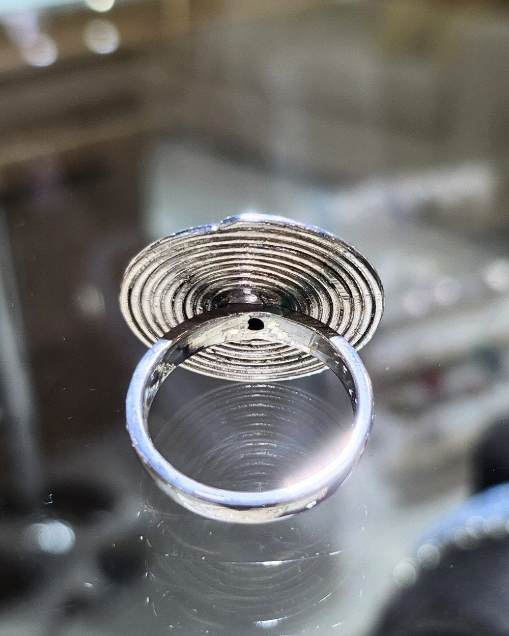 CREATIVE JEWELLERY STUDIO | Burmese Pink Sapphire, Rhodium Plated Silver, "Pansodan" Ring | Design of Gems