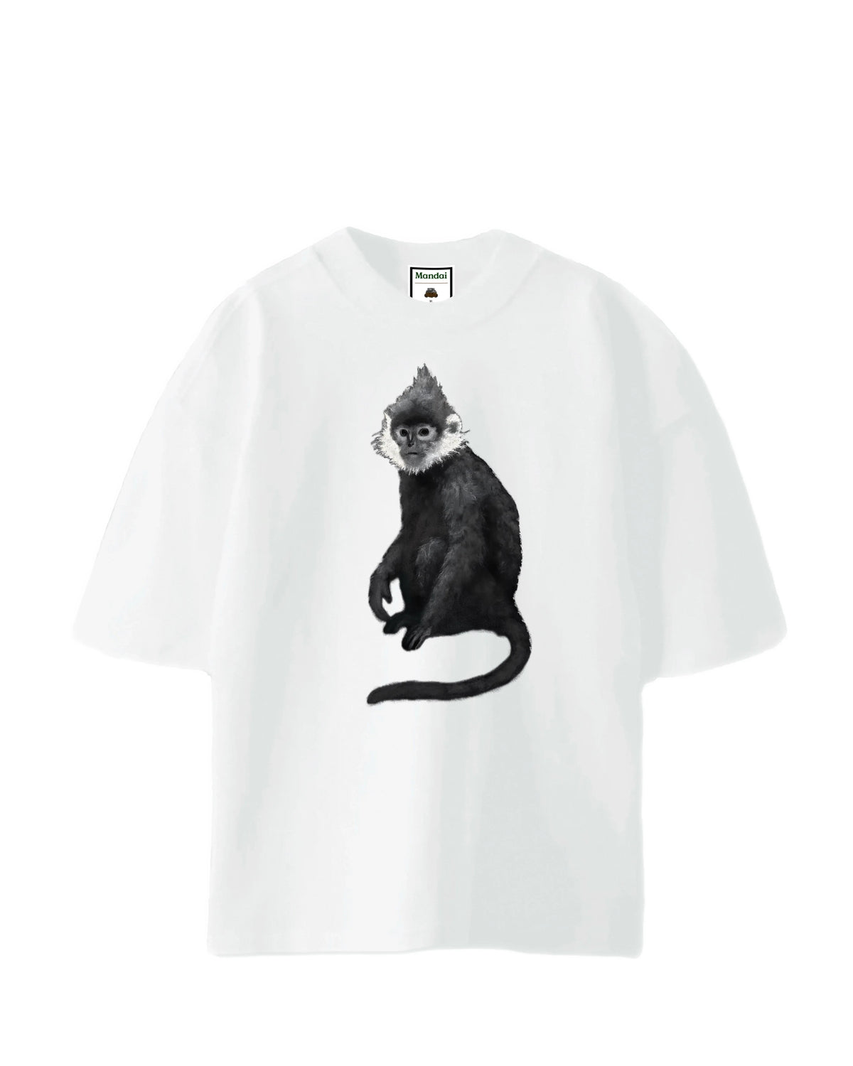 MANDAI WILDLIFE GROUP | The Noodles: Francois Langur Adult Tee (Monkey)