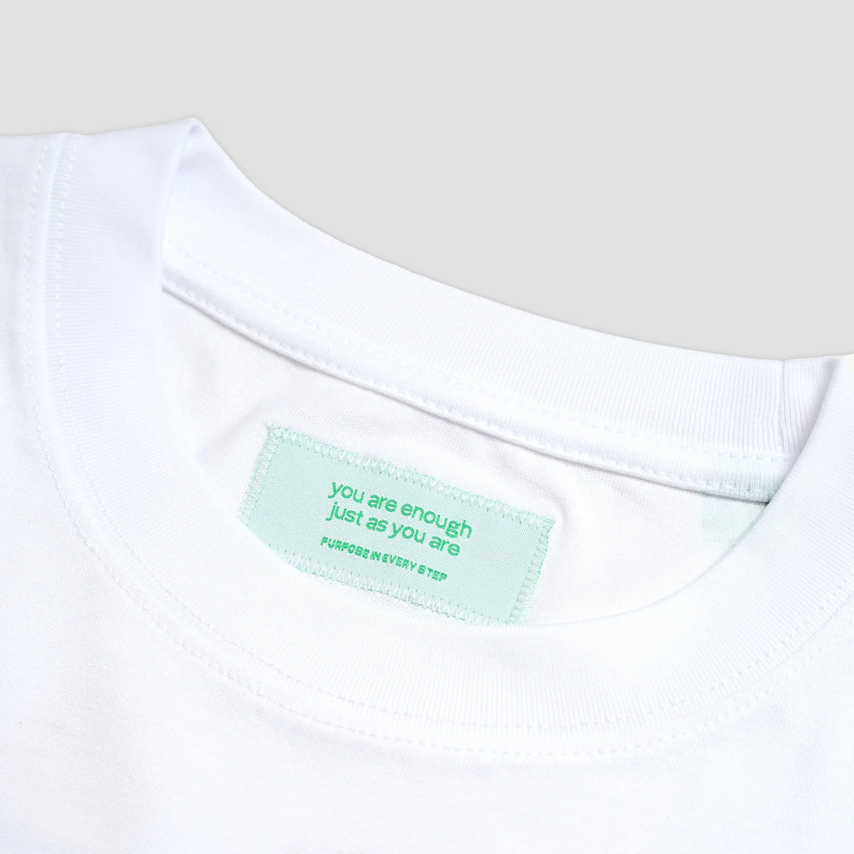 TALKING TOES | Eager Beaver Oversized Tee | White