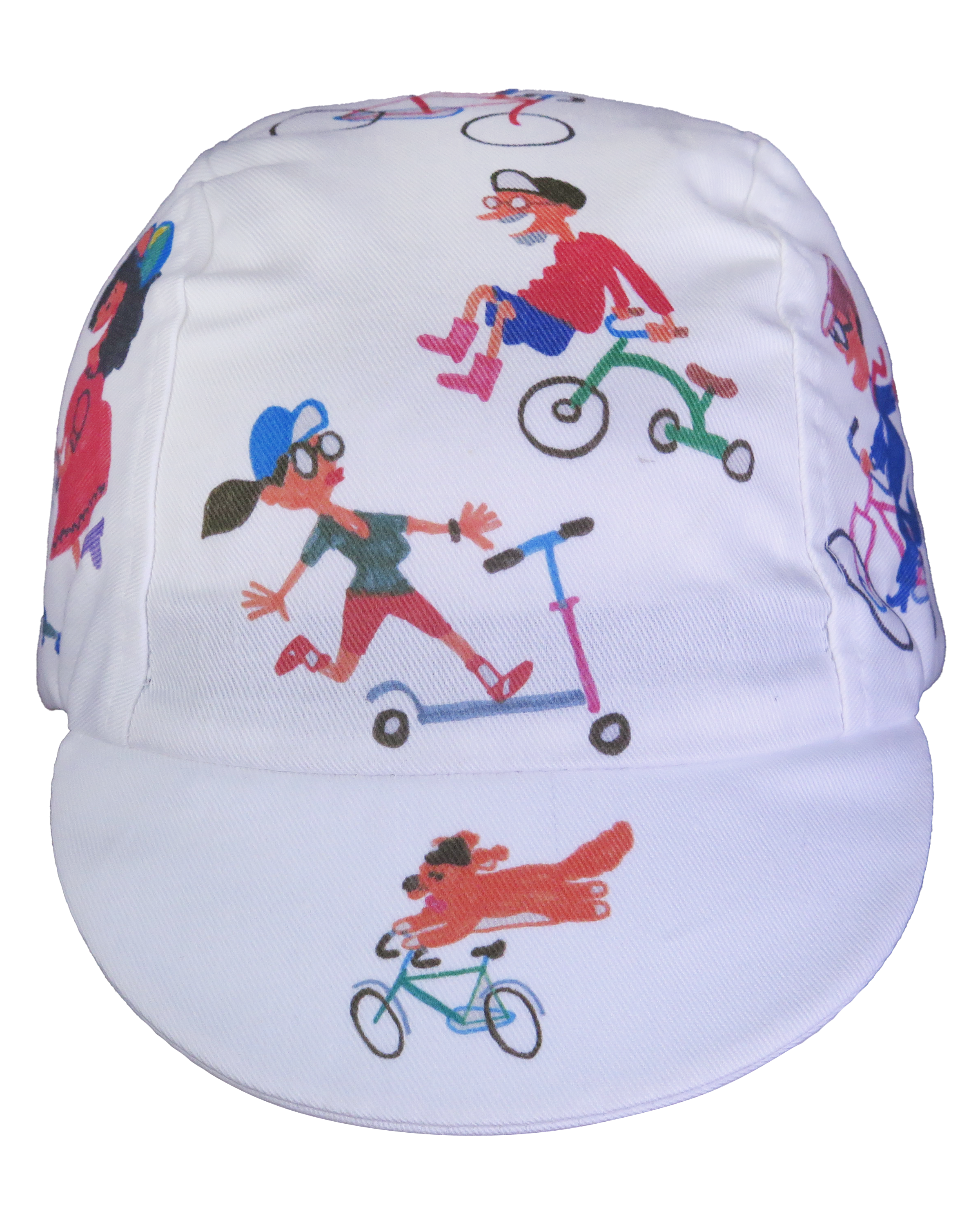 A DESIGN BY TAKACHYA | Faizal Caricatures x TKC CycleShiok! Cycling Cap