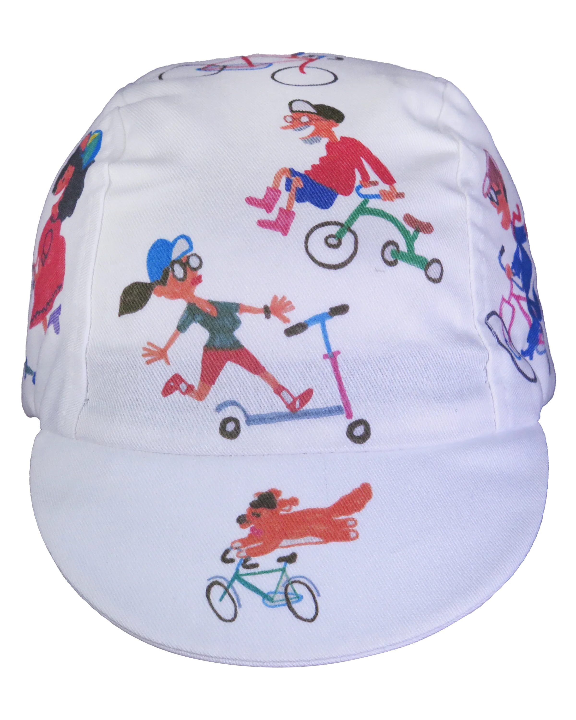 A DESIGN BY TAKACHYA | Faizal Caricatures x TKC CycleShiok! Cycling Cap