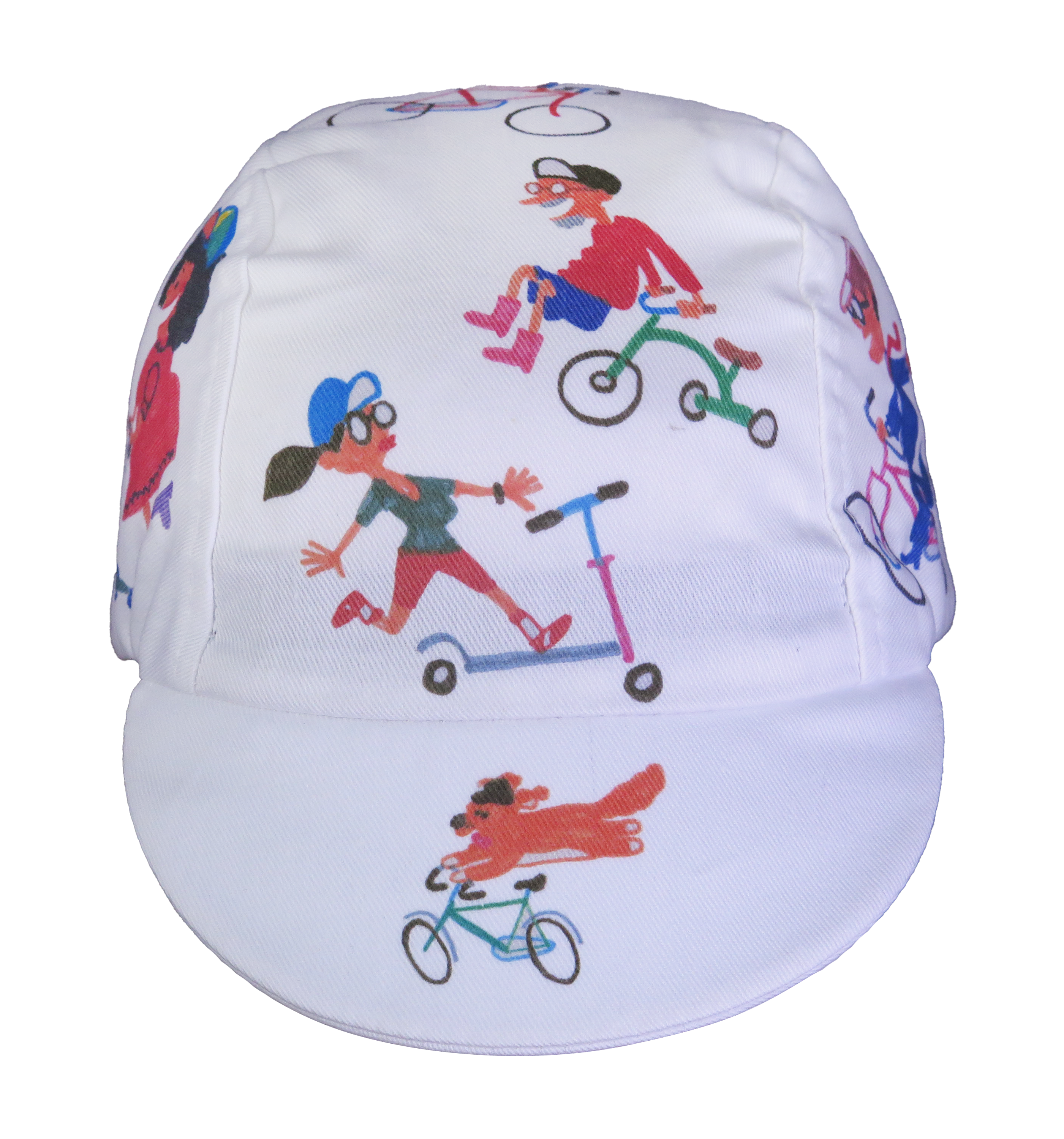 A DESIGN BY TAKACHYA | Faizal Caricatures x TKC CycleShiok! Cycling Cap