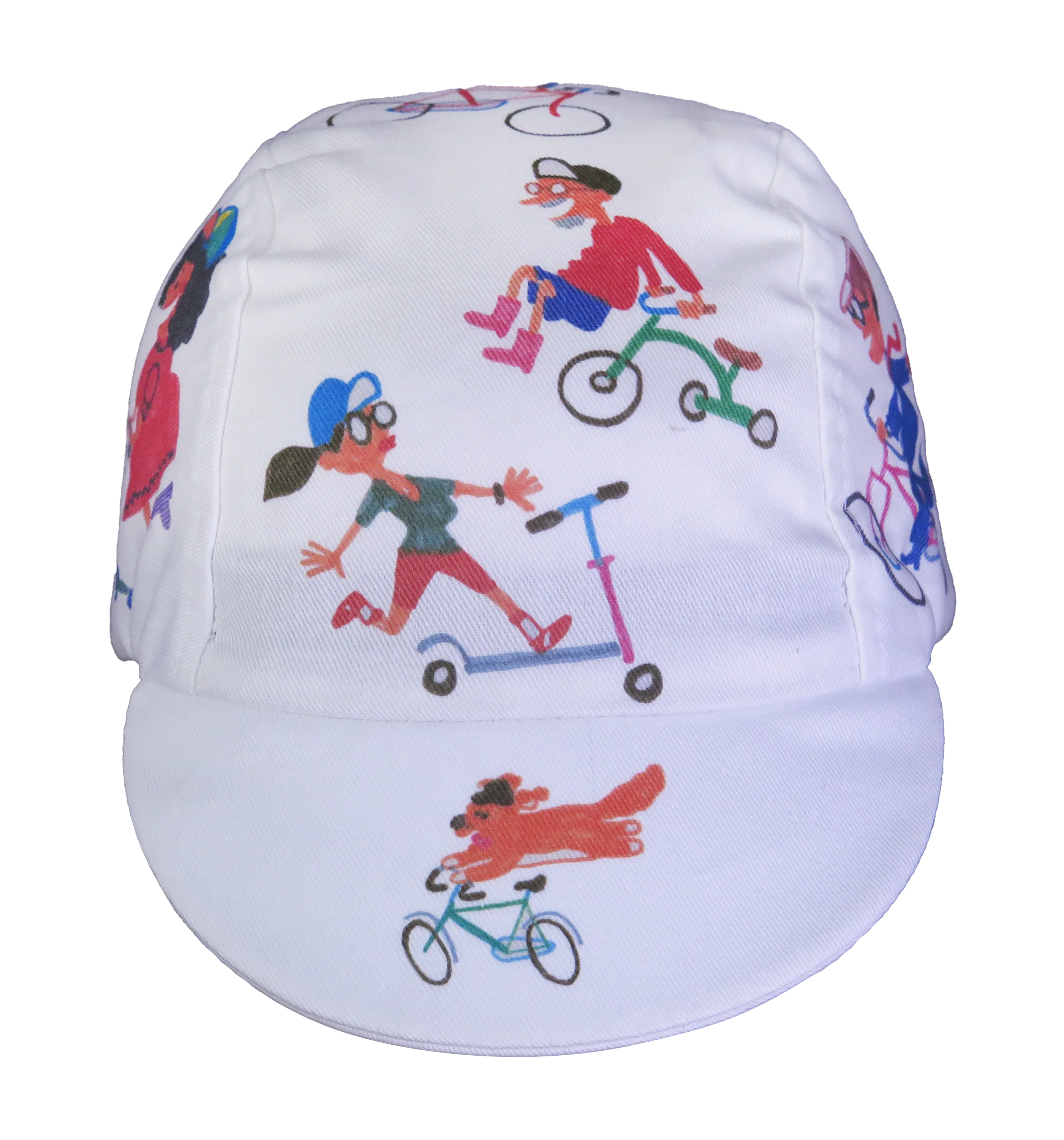A DESIGN BY TAKACHYA | Faizal Caricatures x TKC CycleShiok! Cycling Cap