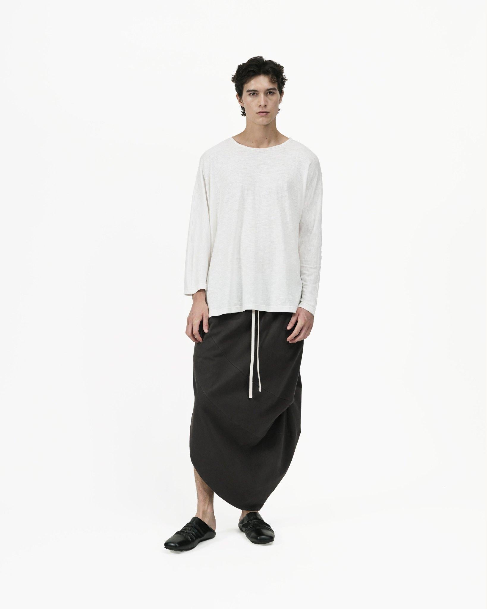 GRAYE | Offset Drape Pullover