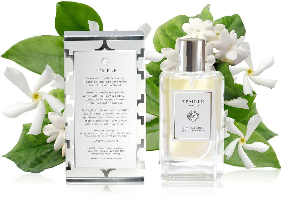TEMPLE CANDLES | Room & Body Mist - Star Jasmine