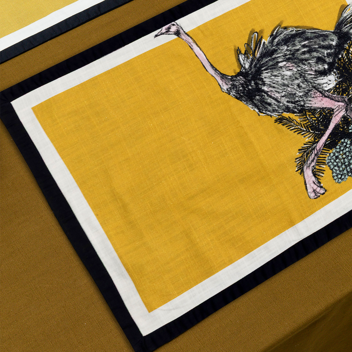 MEJA | The Les Habitants de la Brousse Placemat - Ostritch