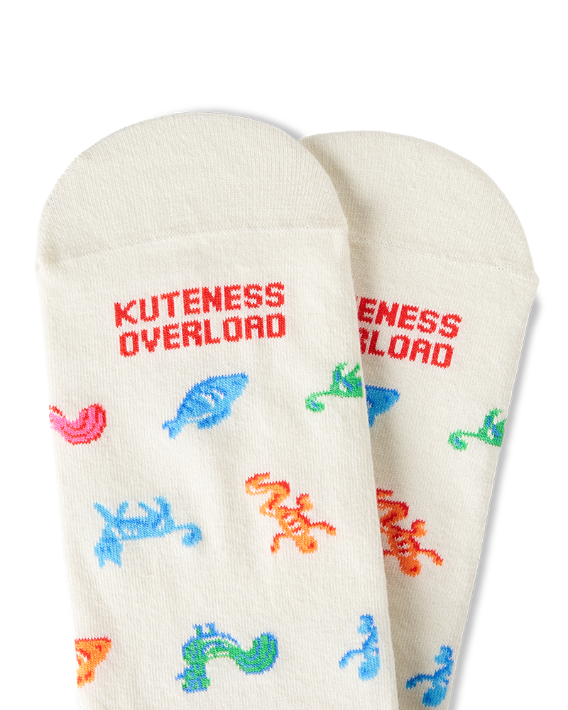 TALKING TOES | Kuti Cutie Crew Sock