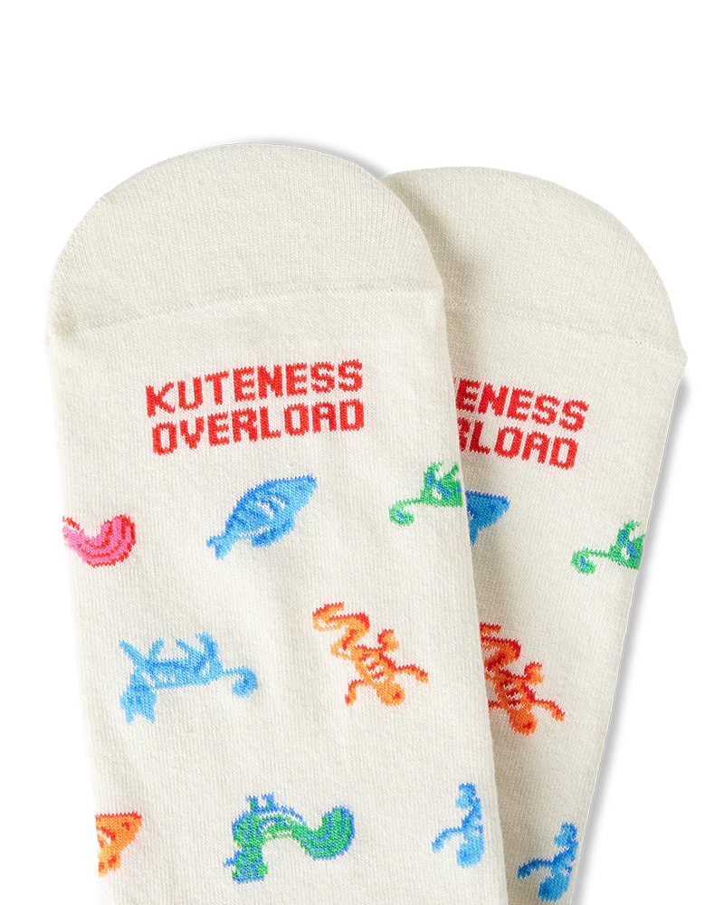 TALKING TOES | Kuti Cutie Crew Sock