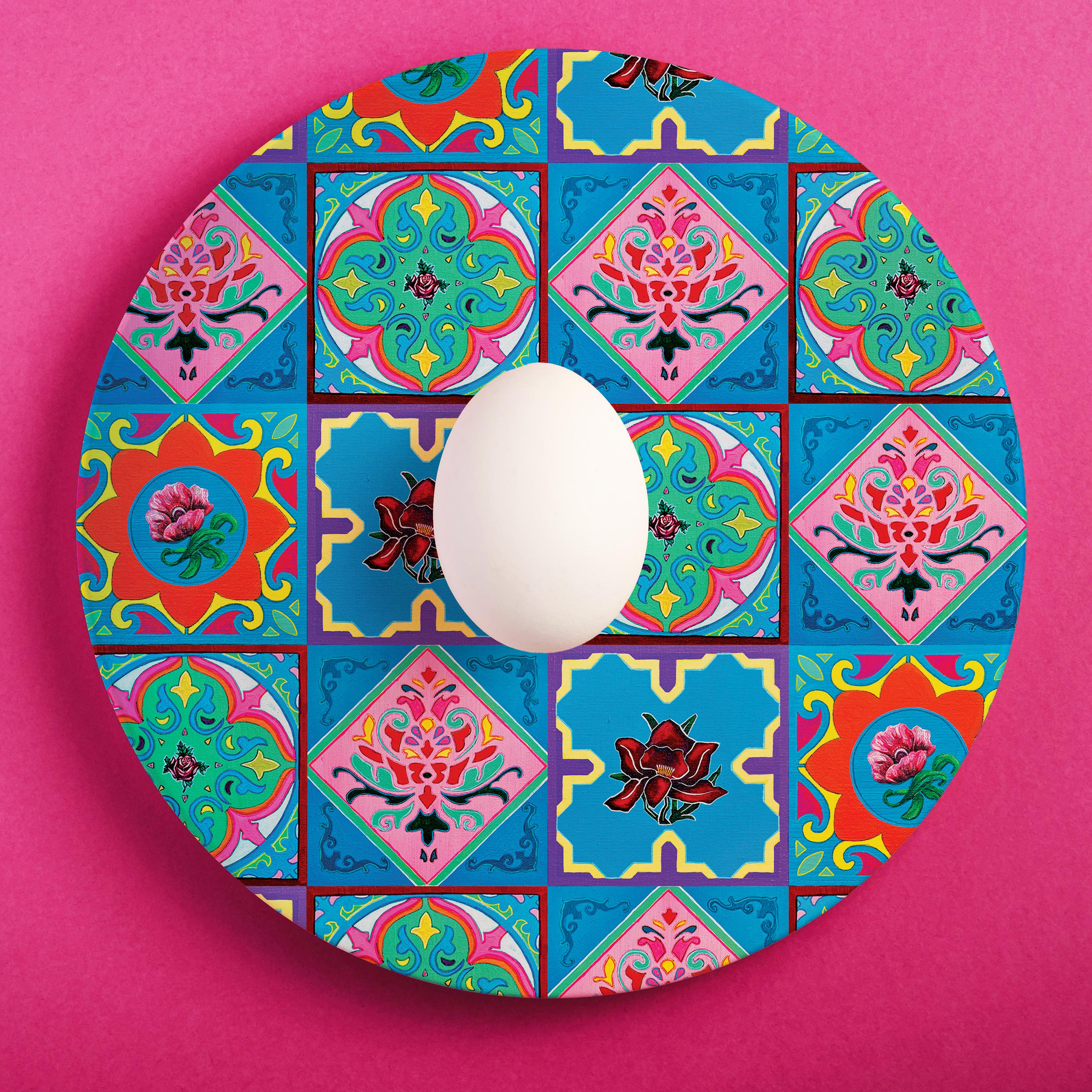 KELLY SER ATELIER | Heritage Tile Bamboo Plates Set