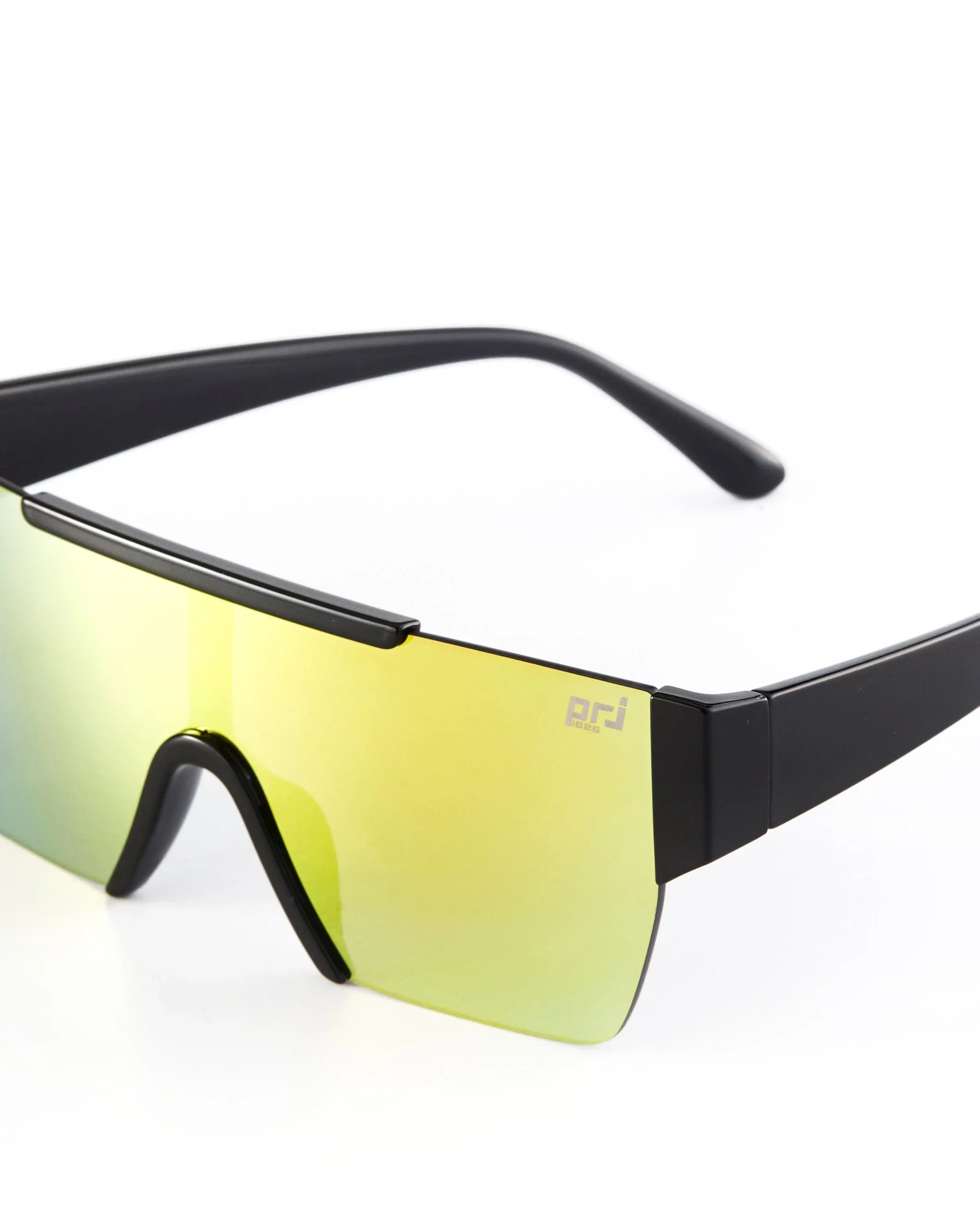 PROJECTWEAR | Edgerton Futuristic Sunglasses Black/Yellow