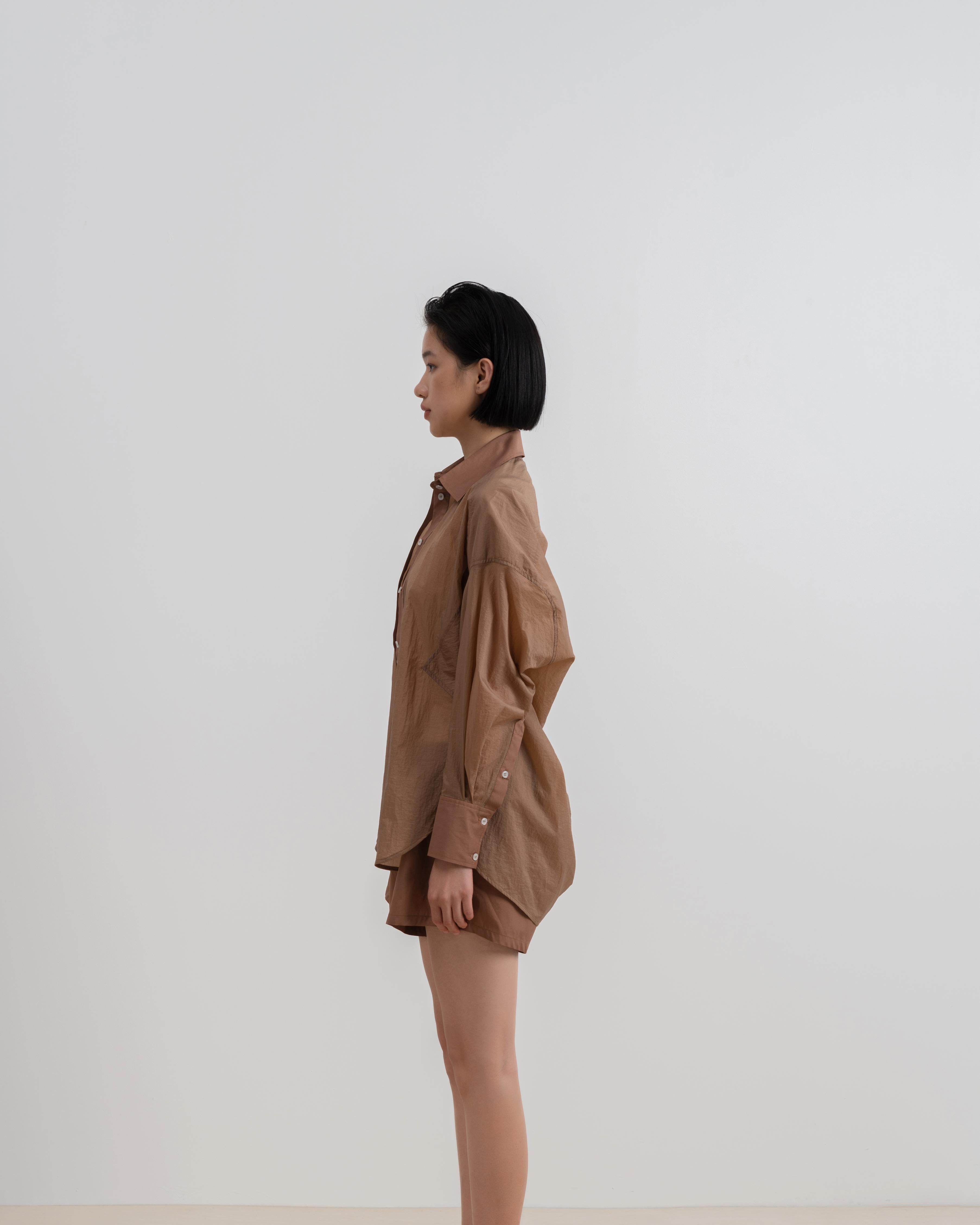 LAYERPLAN | Pieced Oversized Shirt Layers