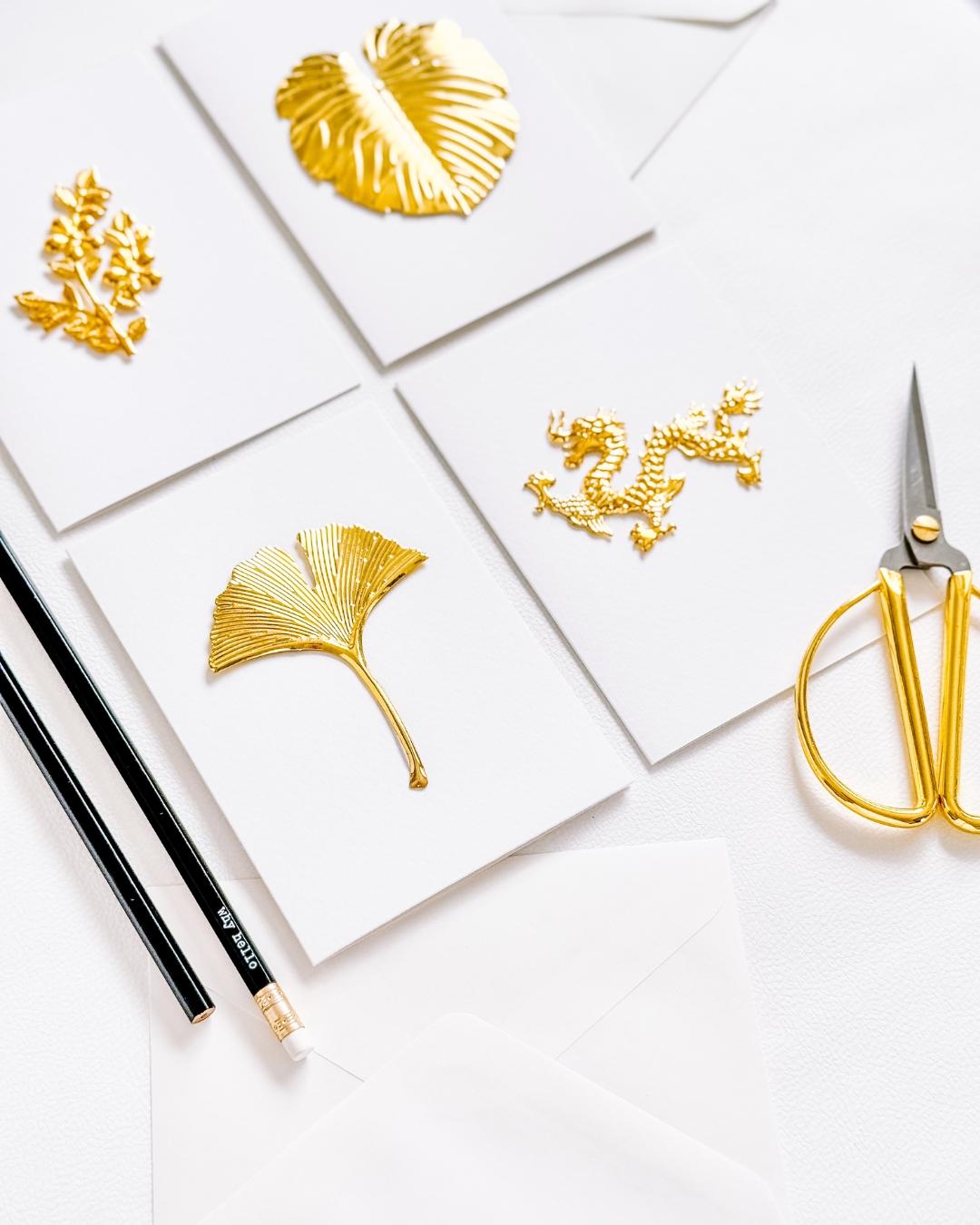 STRAIT LIGHTS | Ginko Greeting Card