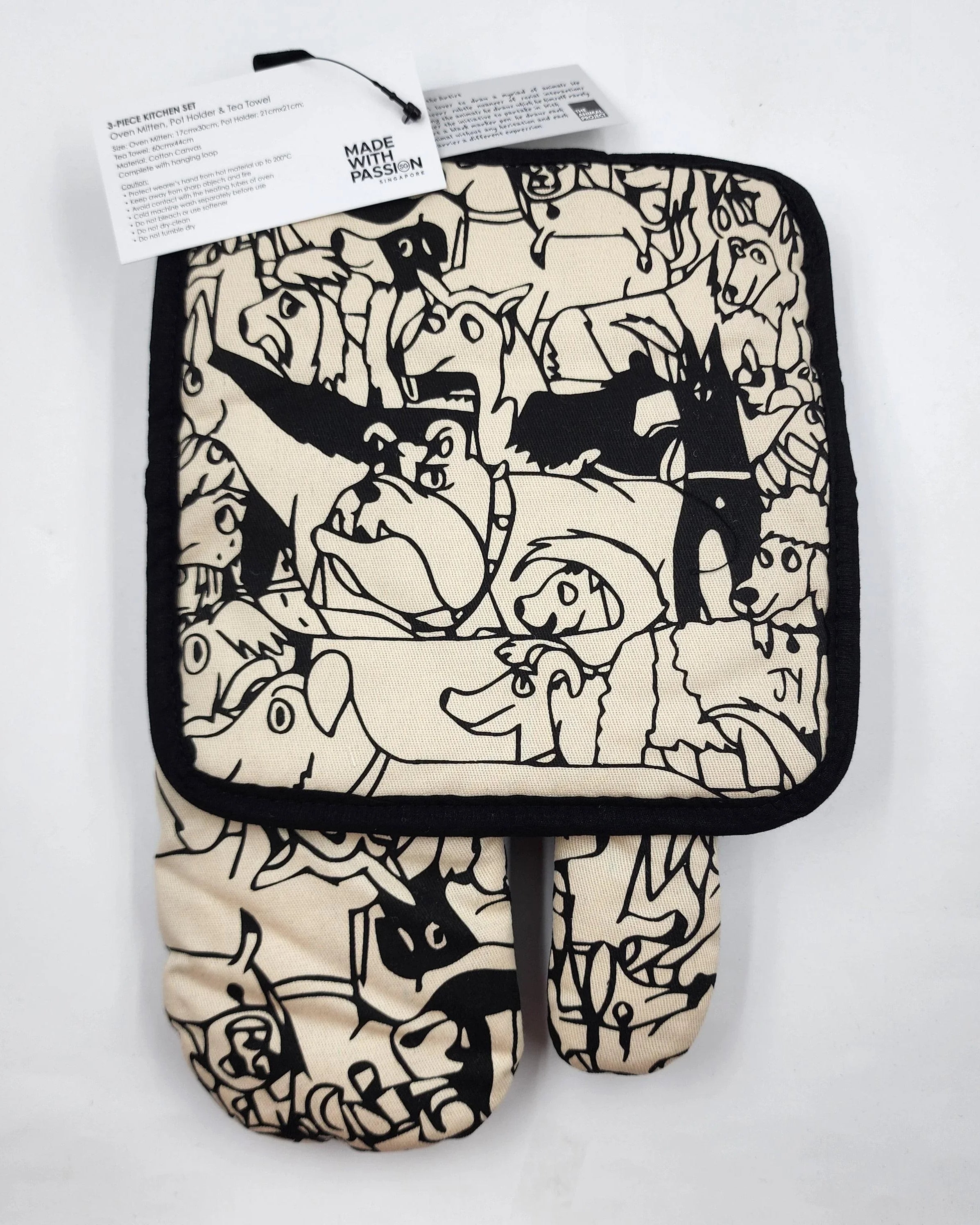 THE ANIMAL PROJECT | 3-Piece Kitchen Set