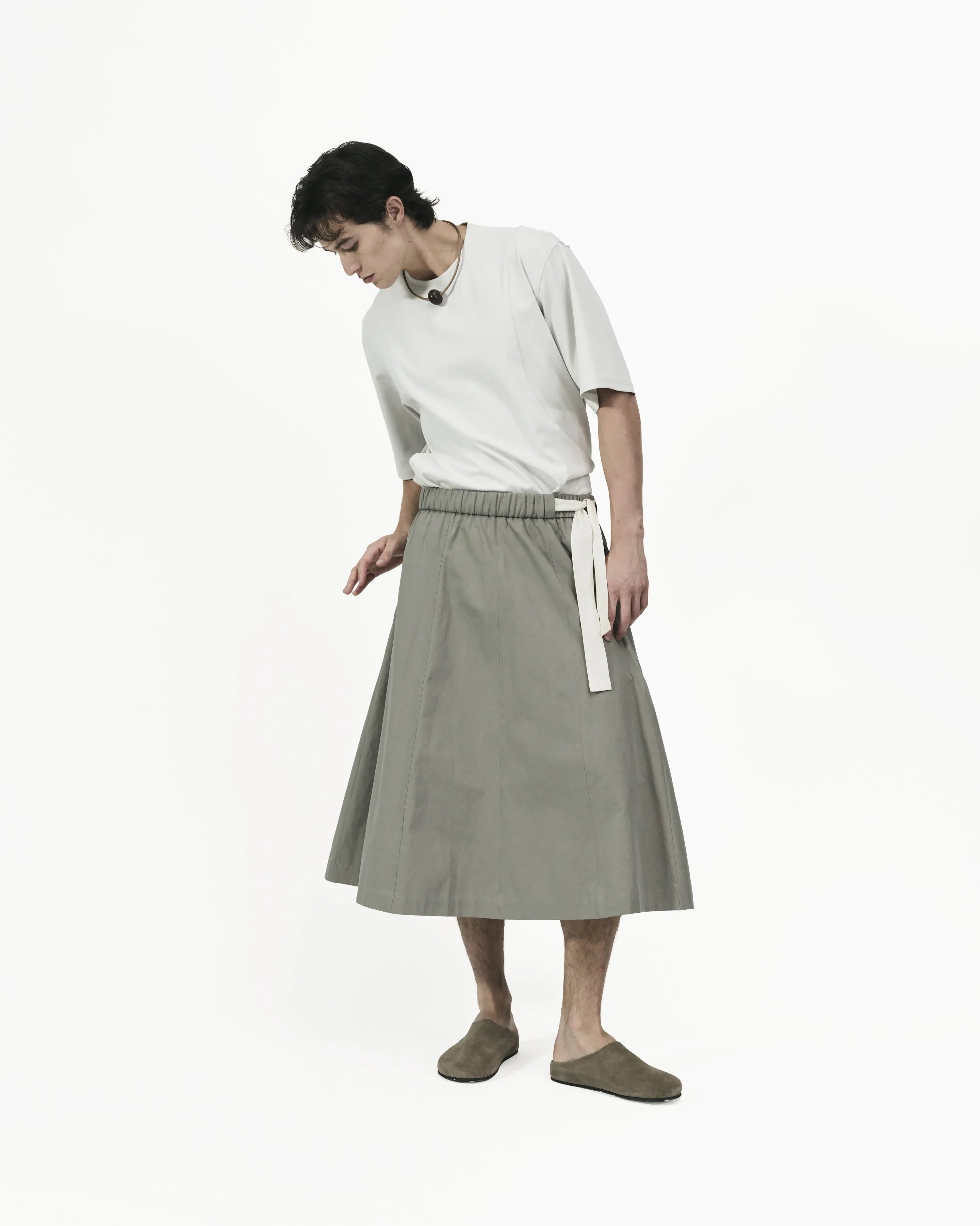 GRAYE | Two Way Midi Skirt - Magnolia Green