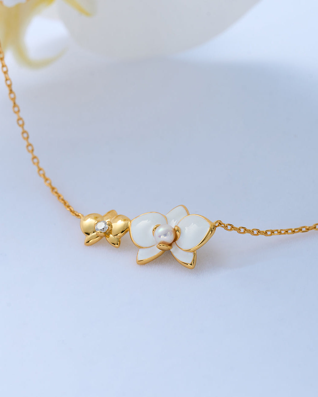 PEARLY LUSTRE | Top Grade Freshwater Pearl Necklace WN00688 | ORCHID