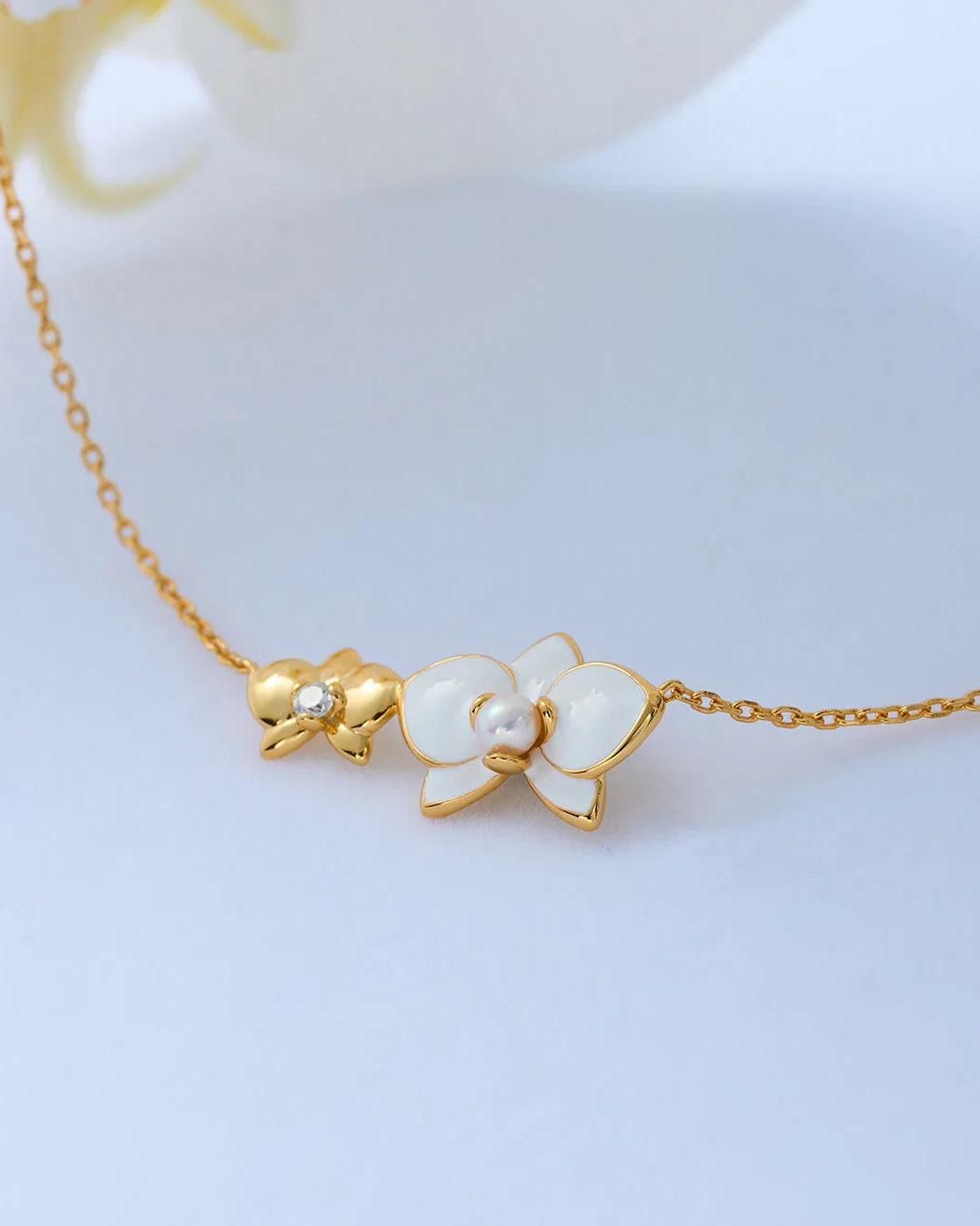PEARLY LUSTRE | Top Grade Freshwater Pearl Necklace WN00688 | ORCHID