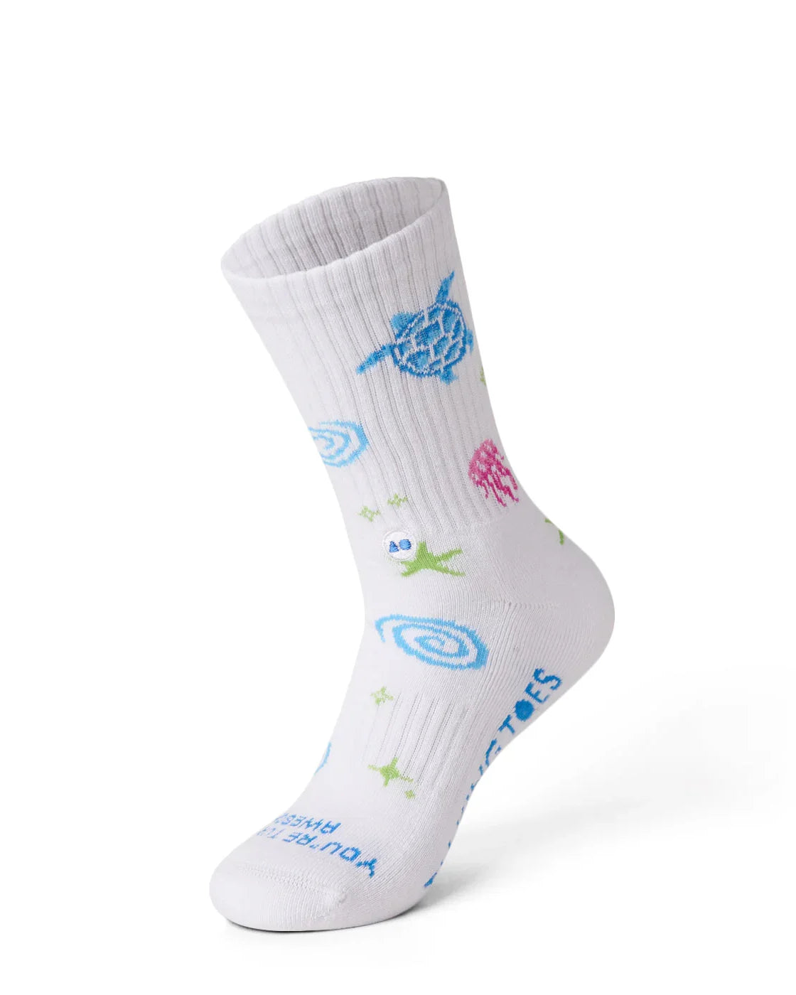 TALKING TOES | Turtle-y Awesome Athletic Sock