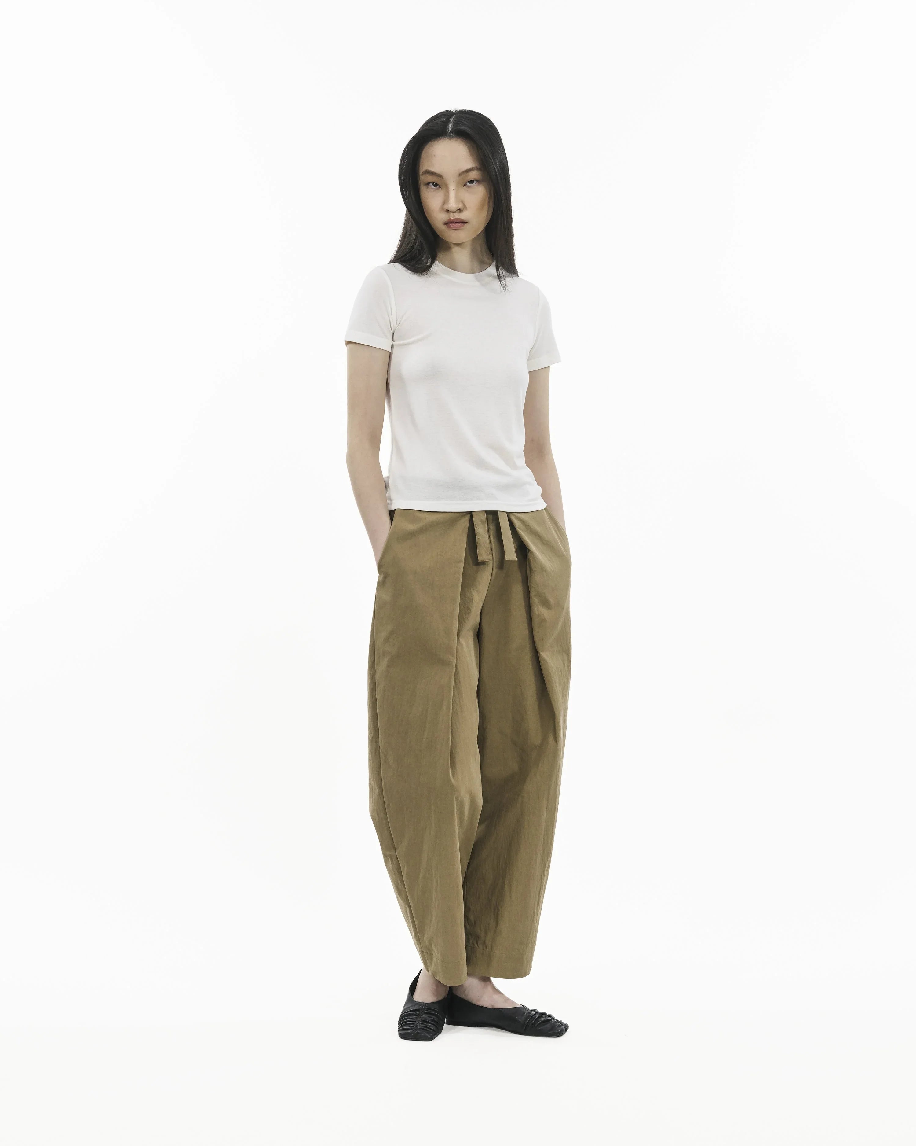 GRAYE | Ultra-Soft Wool Tee - Black