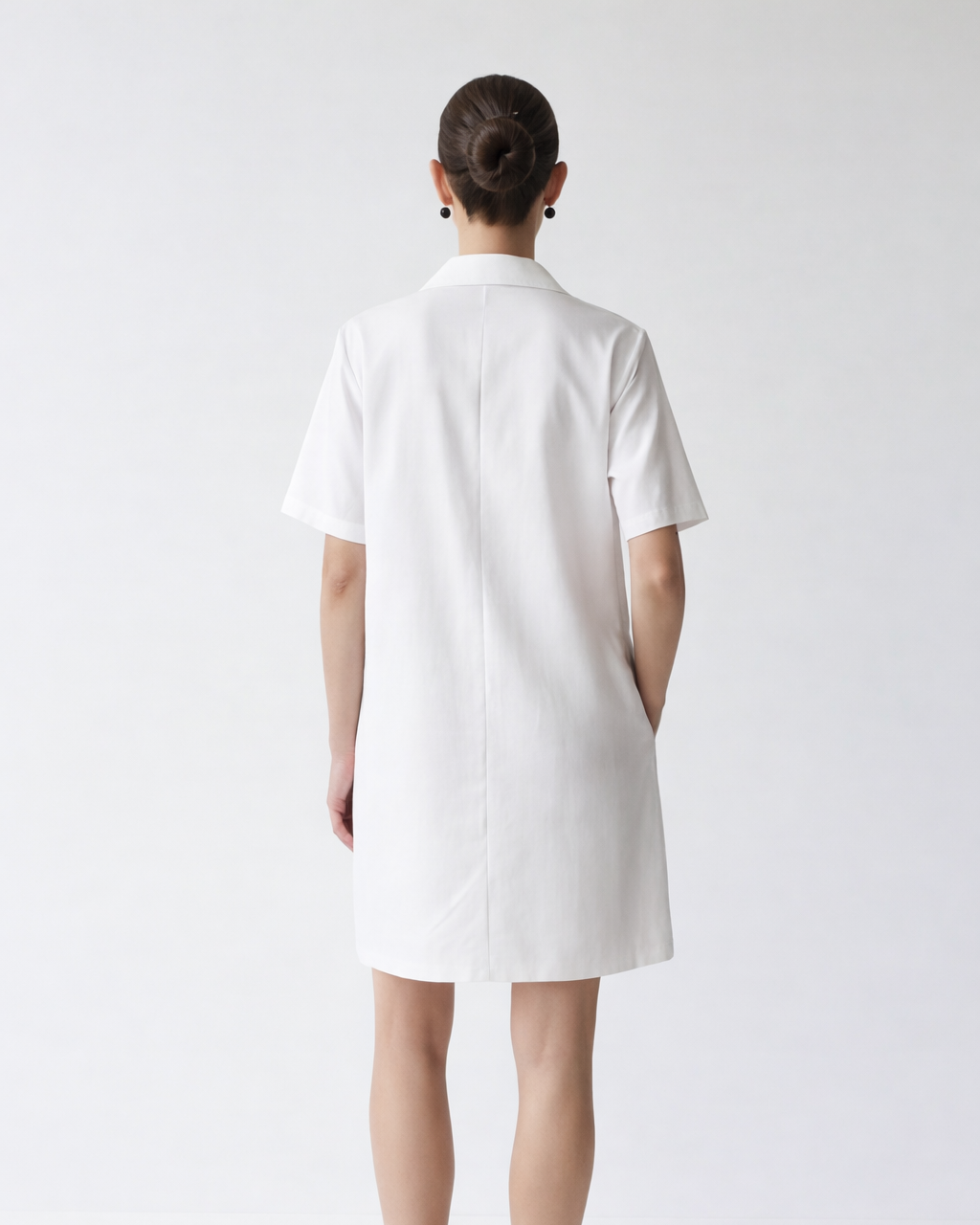 LAYERPLAN | Arden V-Neck Shirt Dress