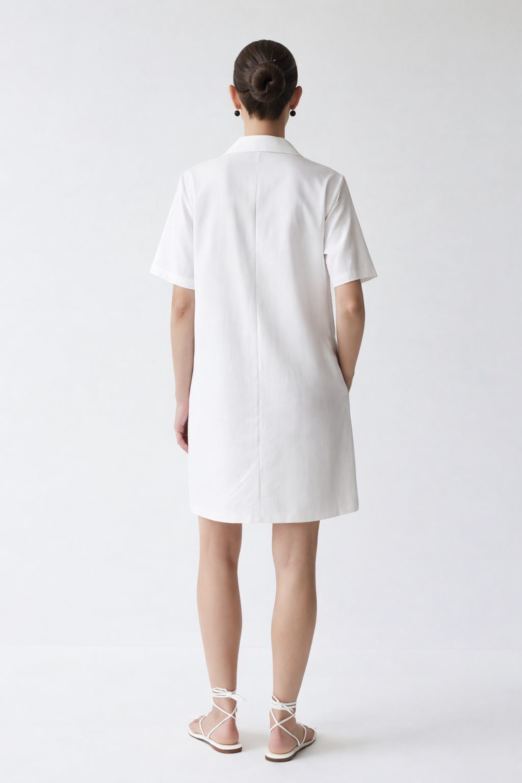 LAYERPLAN | Arden V-Neck Shirt Dress