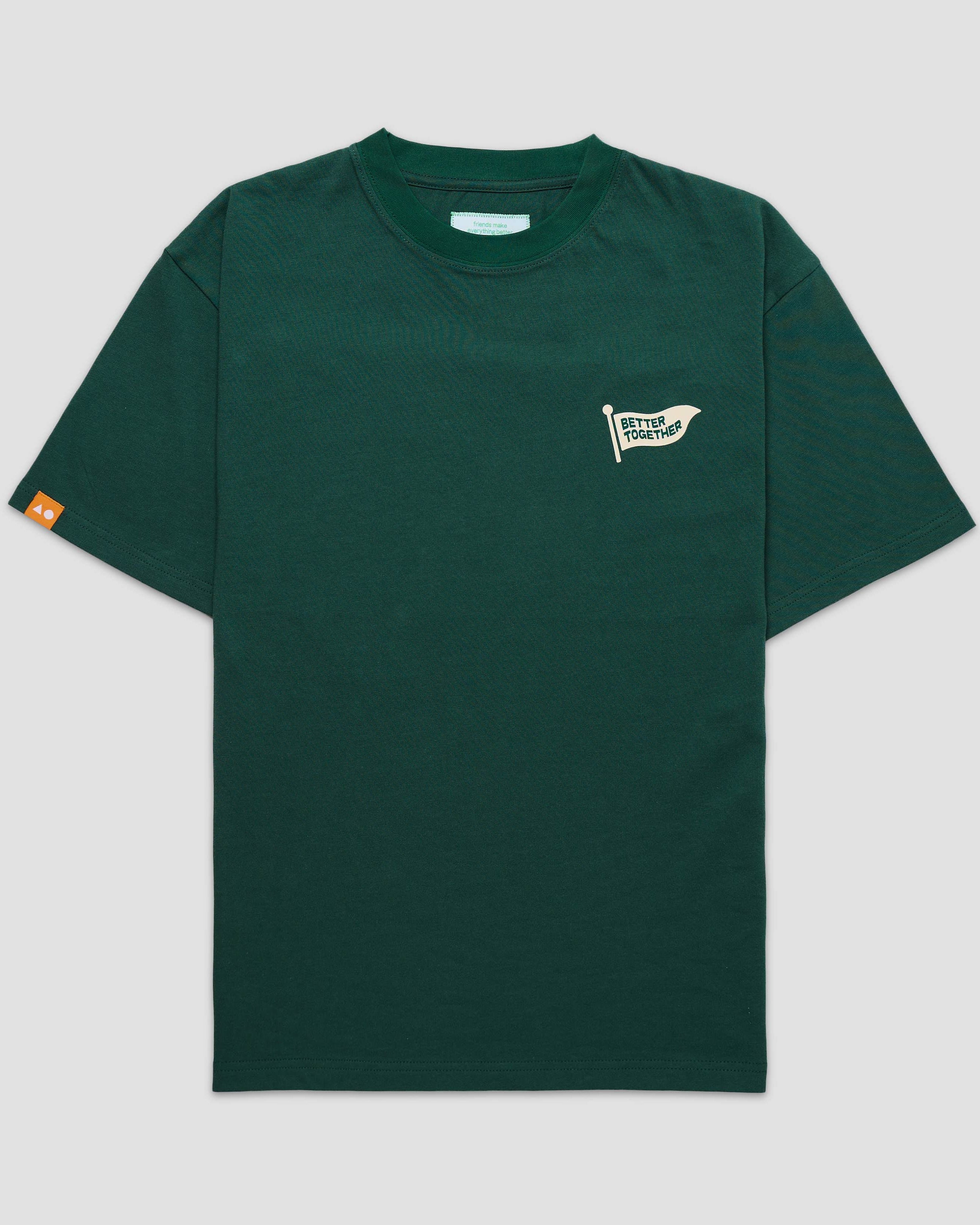 TALKING TOES | Better Together Oversized Tee | Green