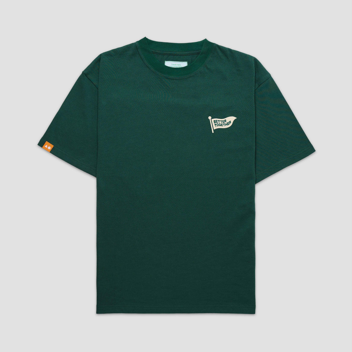 TALKING TOES | Better Together Oversized Tee | Green