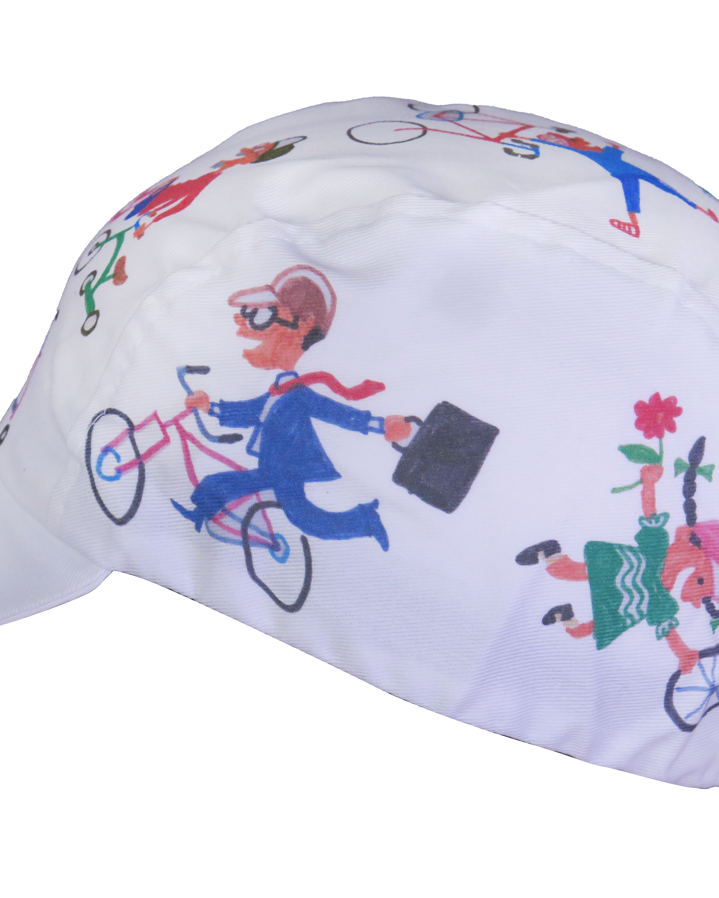 A DESIGN BY TAKACHYA | Faizal Caricatures x TKC CycleShiok! Cycling Cap