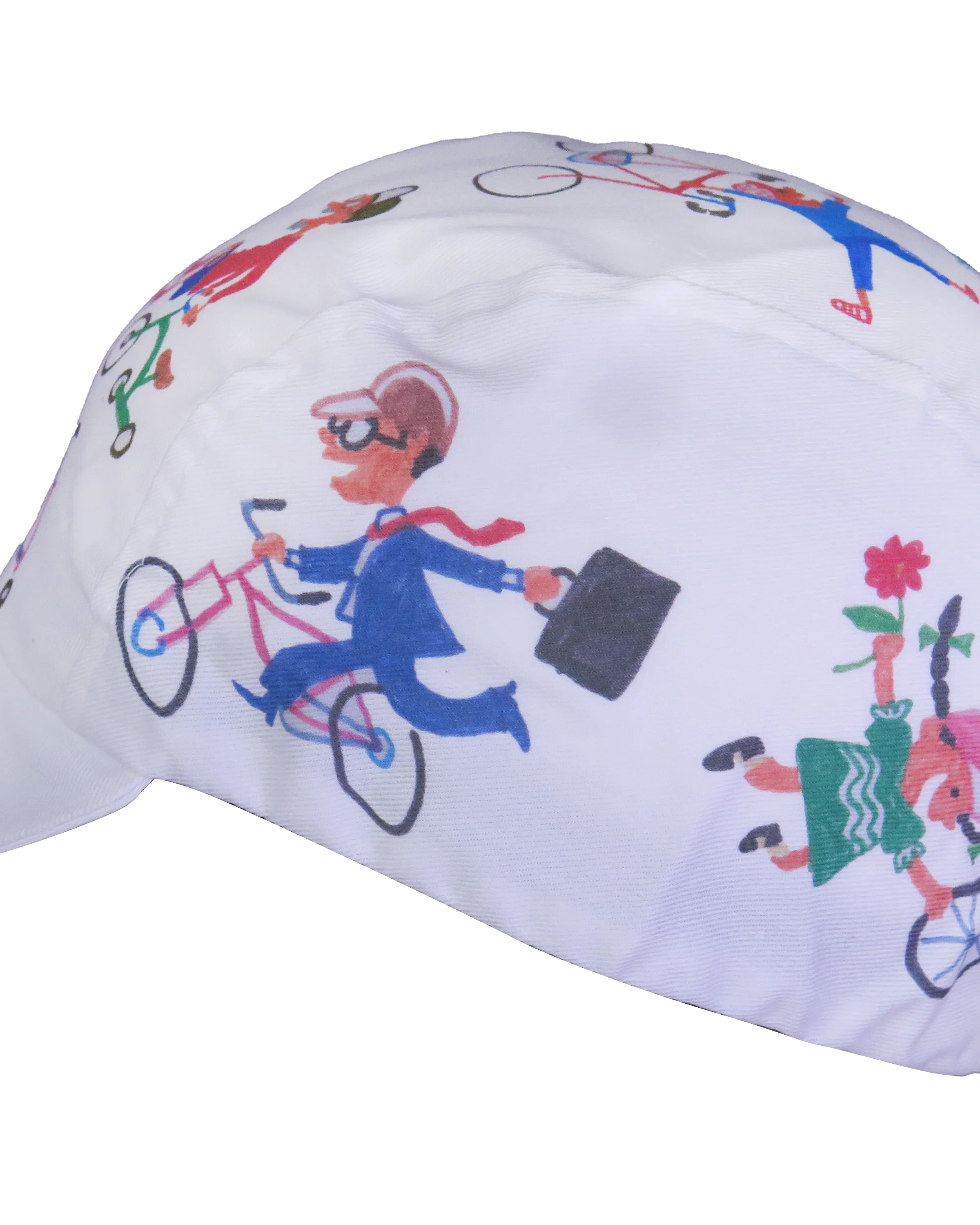 A DESIGN BY TAKACHYA | Faizal Caricatures x TKC CycleShiok! Cycling Cap