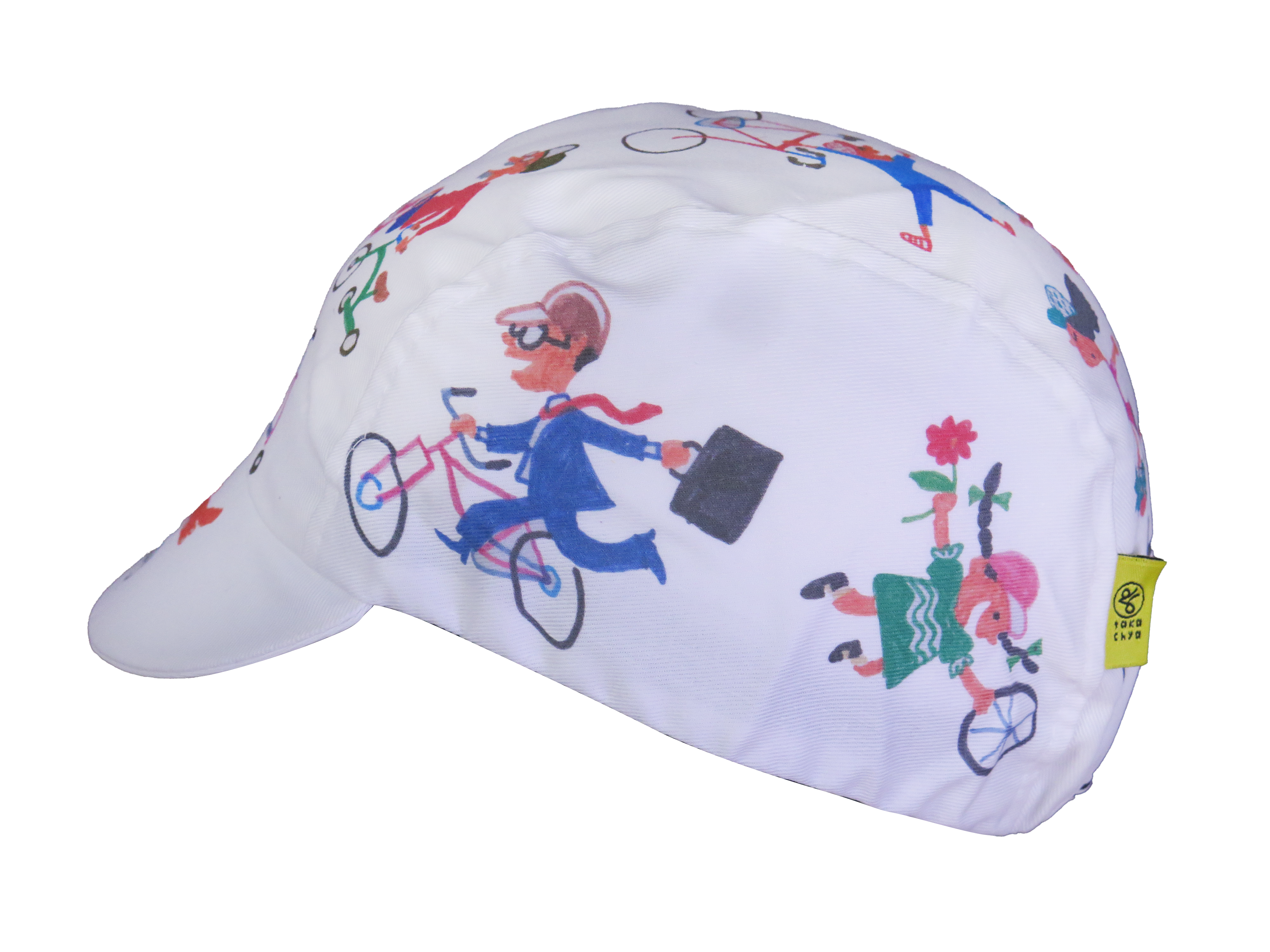 A DESIGN BY TAKACHYA | Faizal Caricatures x TKC CycleShiok! Cycling Cap