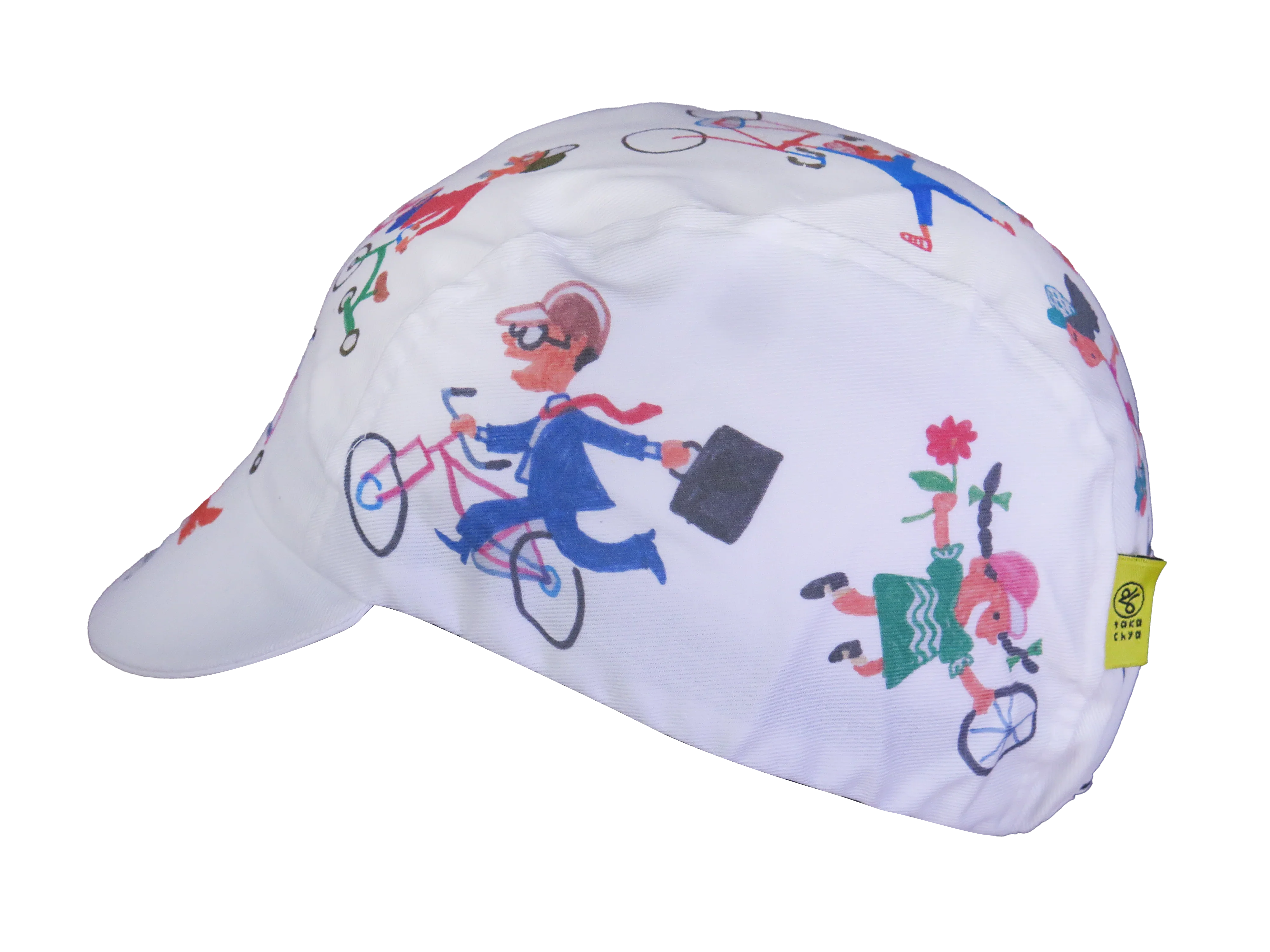 A DESIGN BY TAKACHYA | Faizal Caricatures x TKC CycleShiok! Cycling Cap