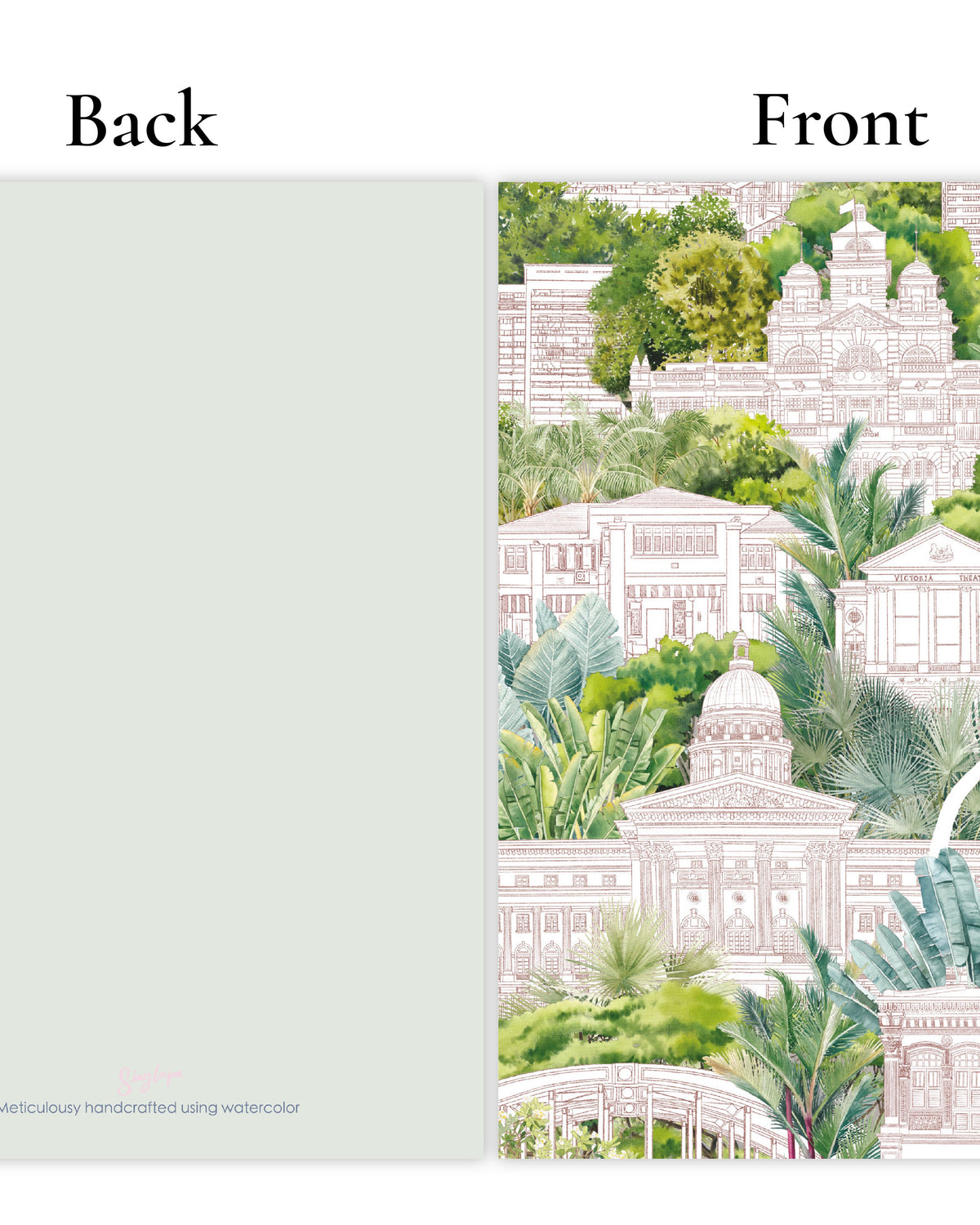 SINGLAPA | Garden City Greeting Card