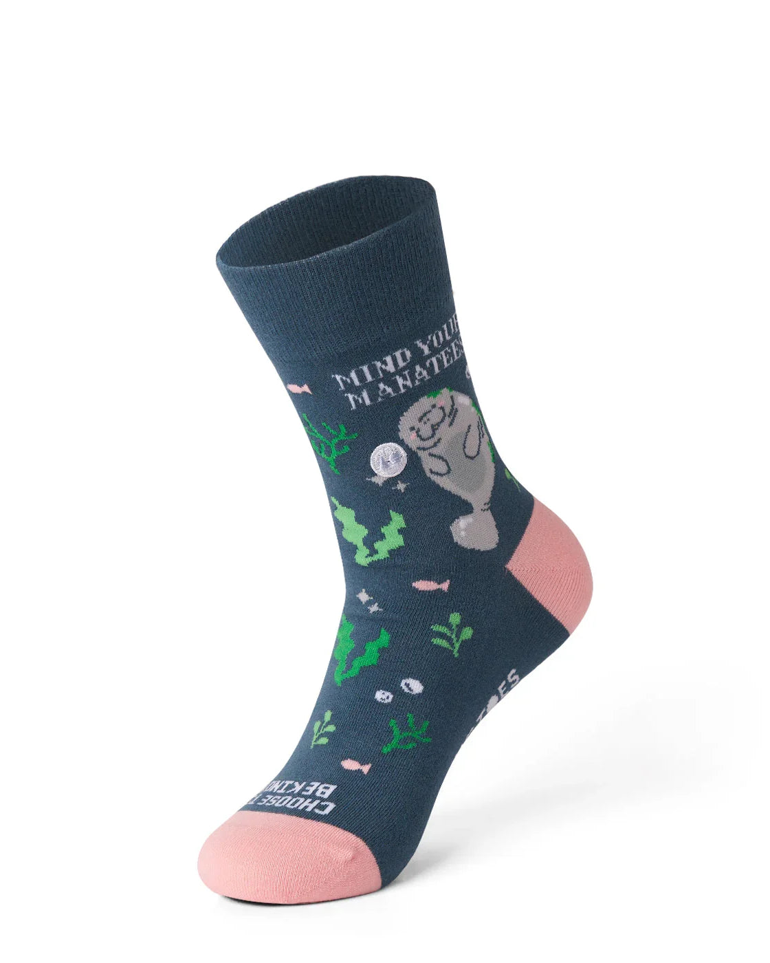 TALKING TOES | Kind Manatee Sock