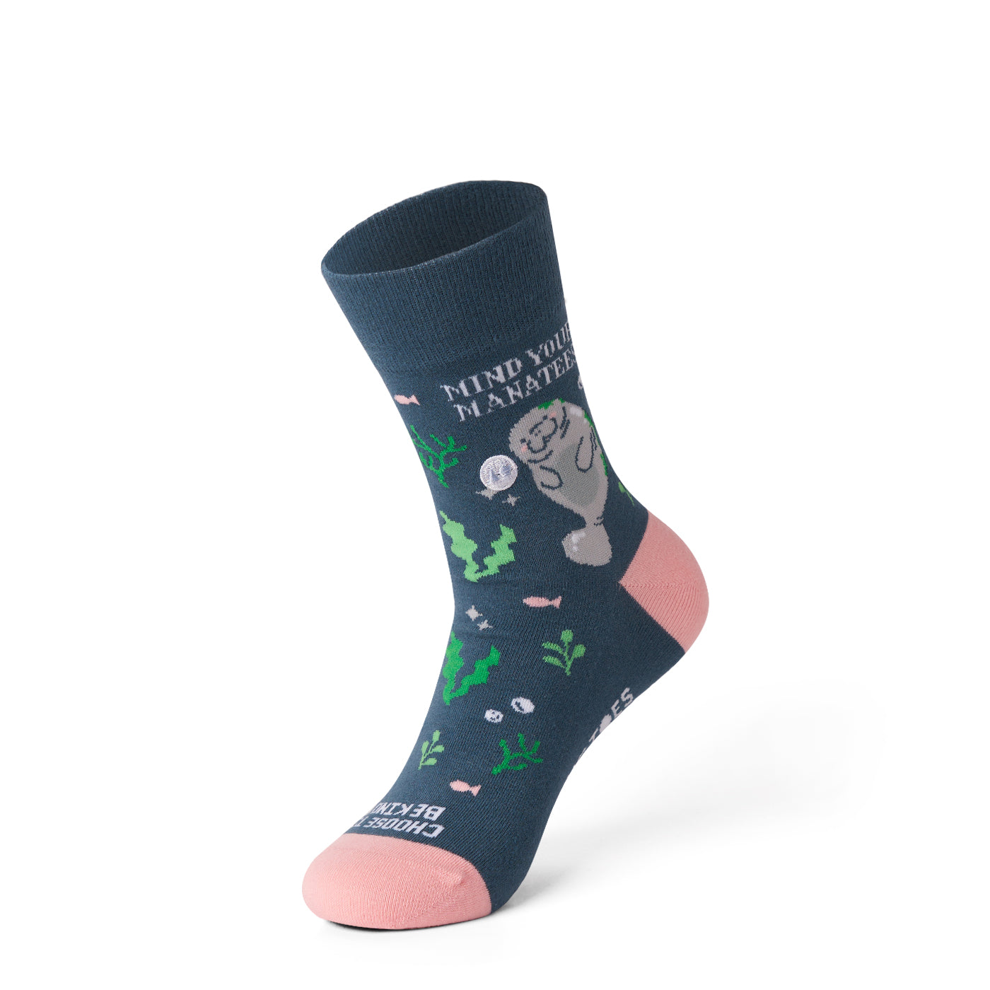 TALKING TOES | Kind Manatee Sock