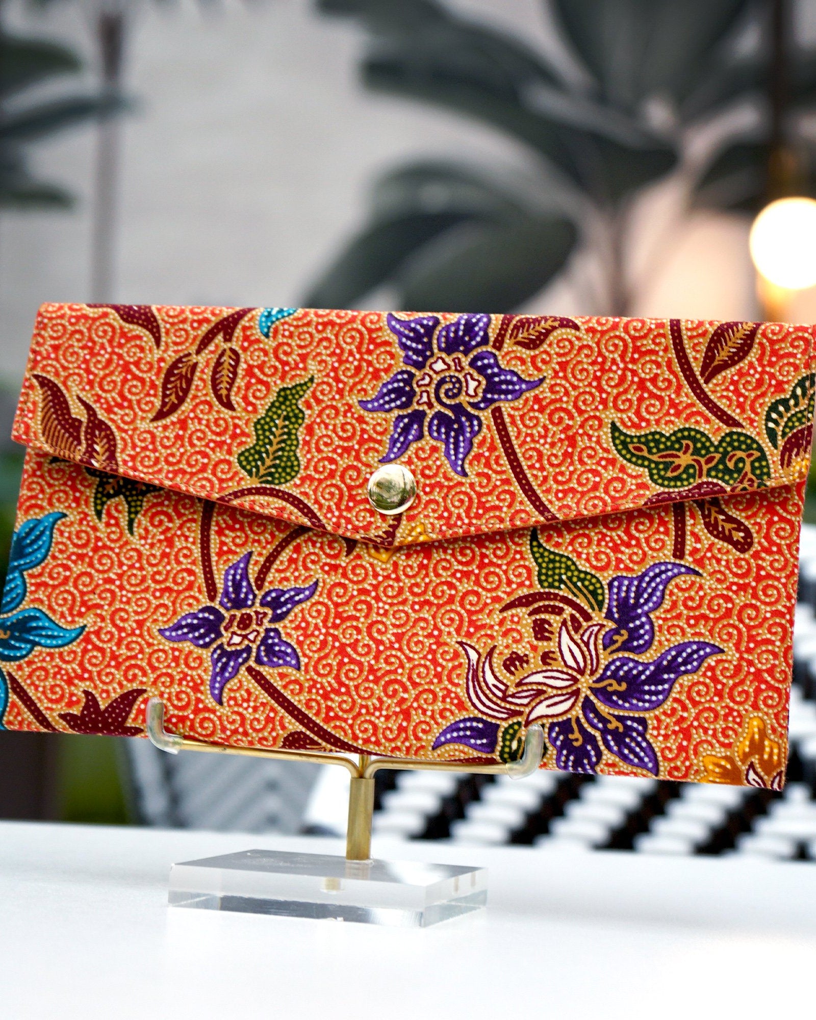 COCOONESE | Red Packet Organizer - Tropical Midnight (RD)
