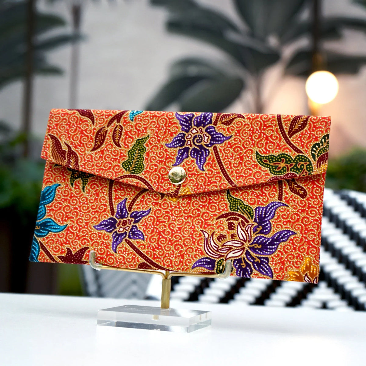 COCOONESE | Red Packet Organizer - Tropical Midnight (RD)