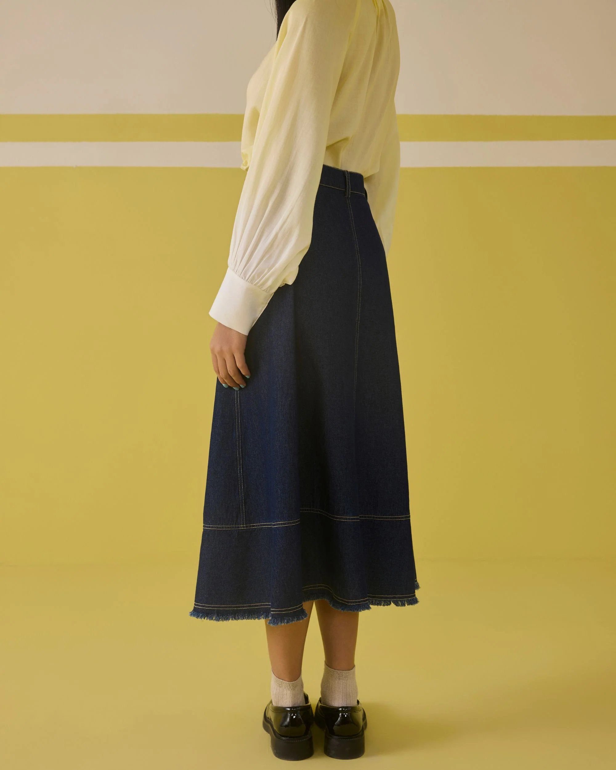 SUI | The Sunshine Denim Skirt