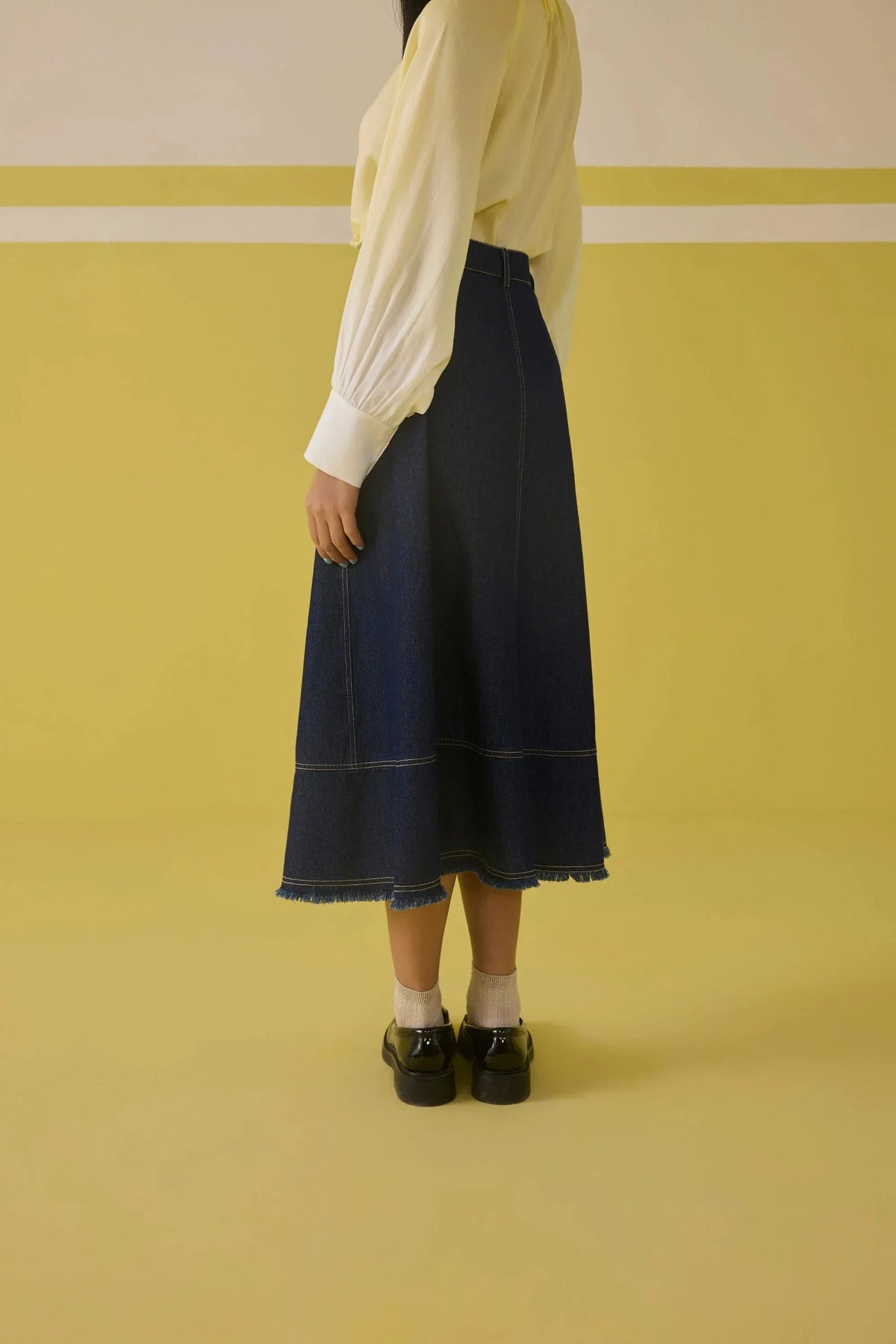 SUI | The Sunshine Denim Skirt
