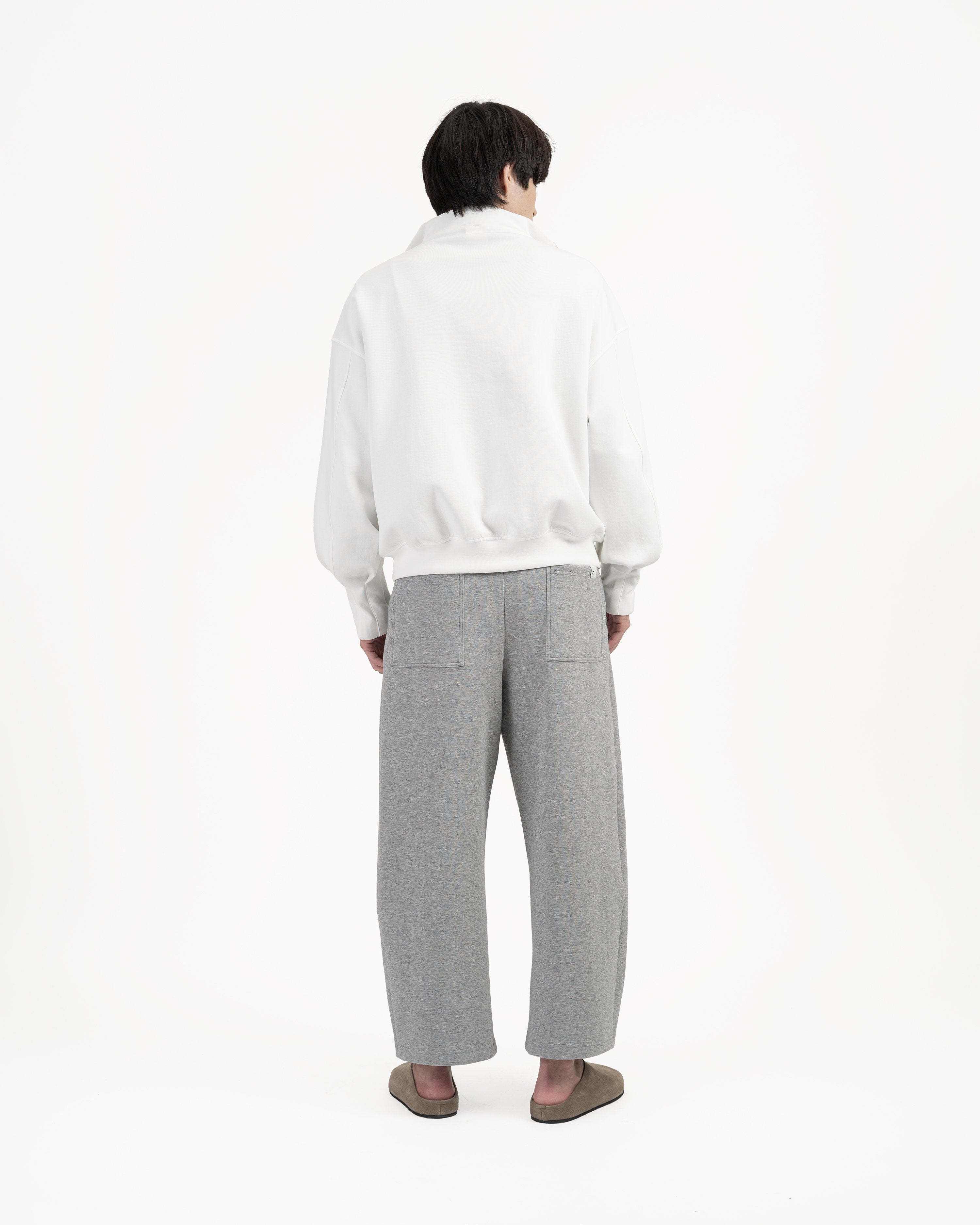 GRAYE | Quarter Zip Pullover - White