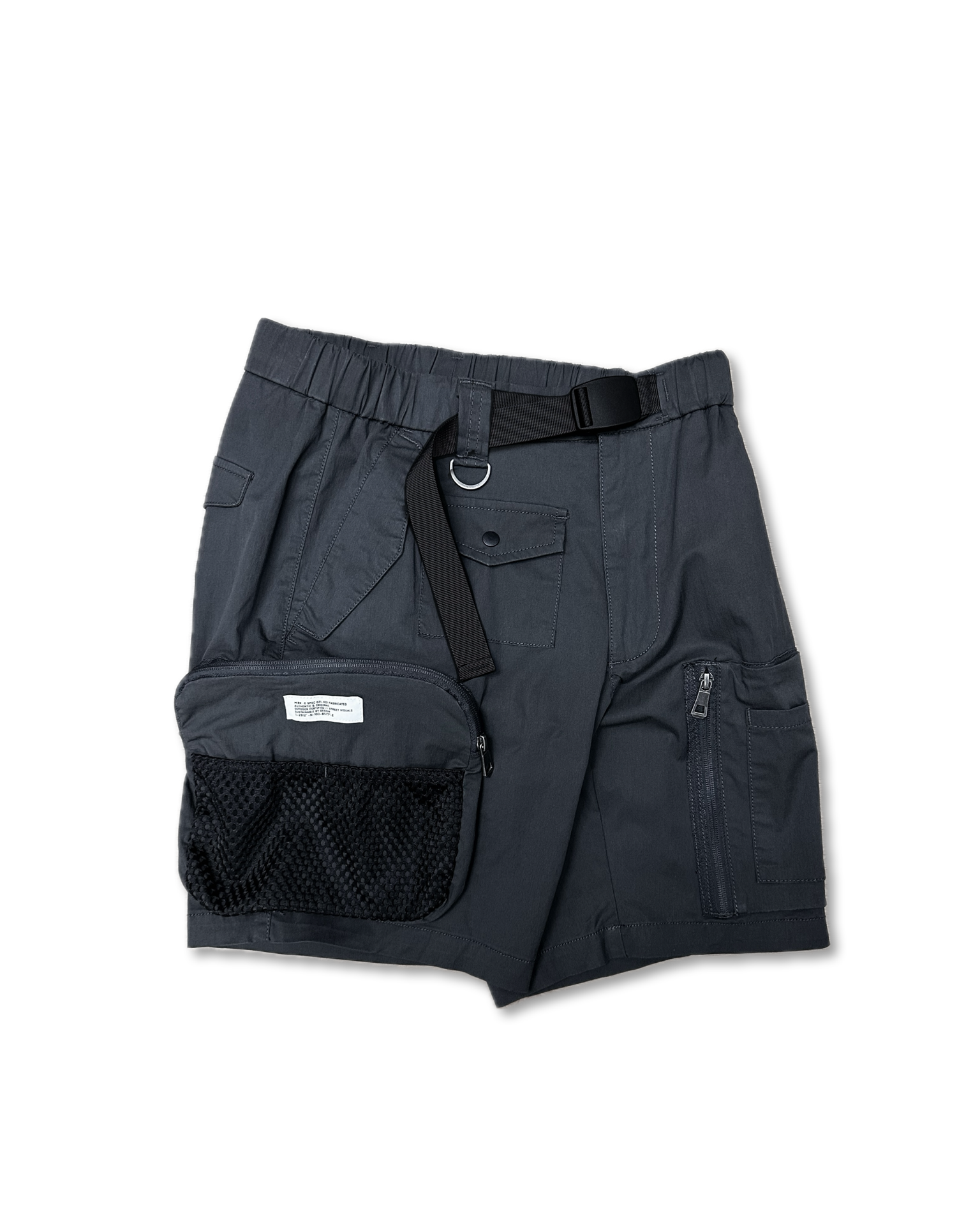 SPARROW GREEN | MAVERICK TECH CARGO Shorts - Asphalt