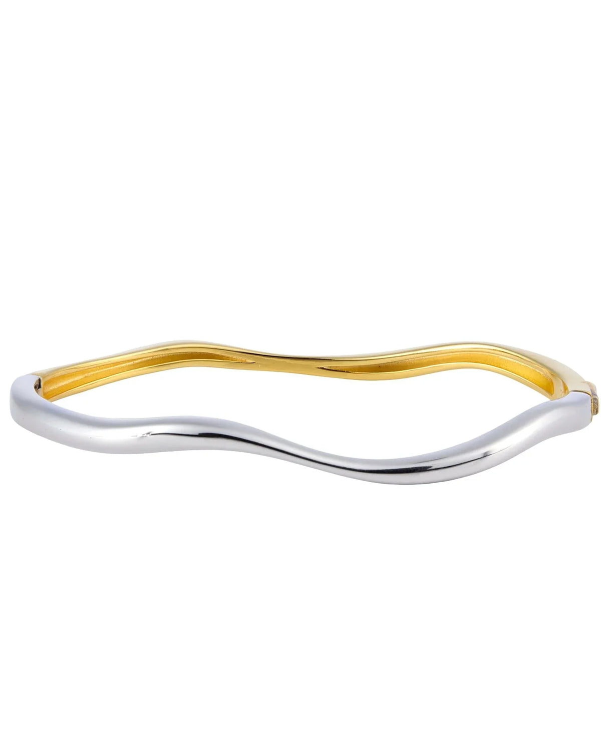 RINA LEE | Flow Mixed Metal Serenity Bangle