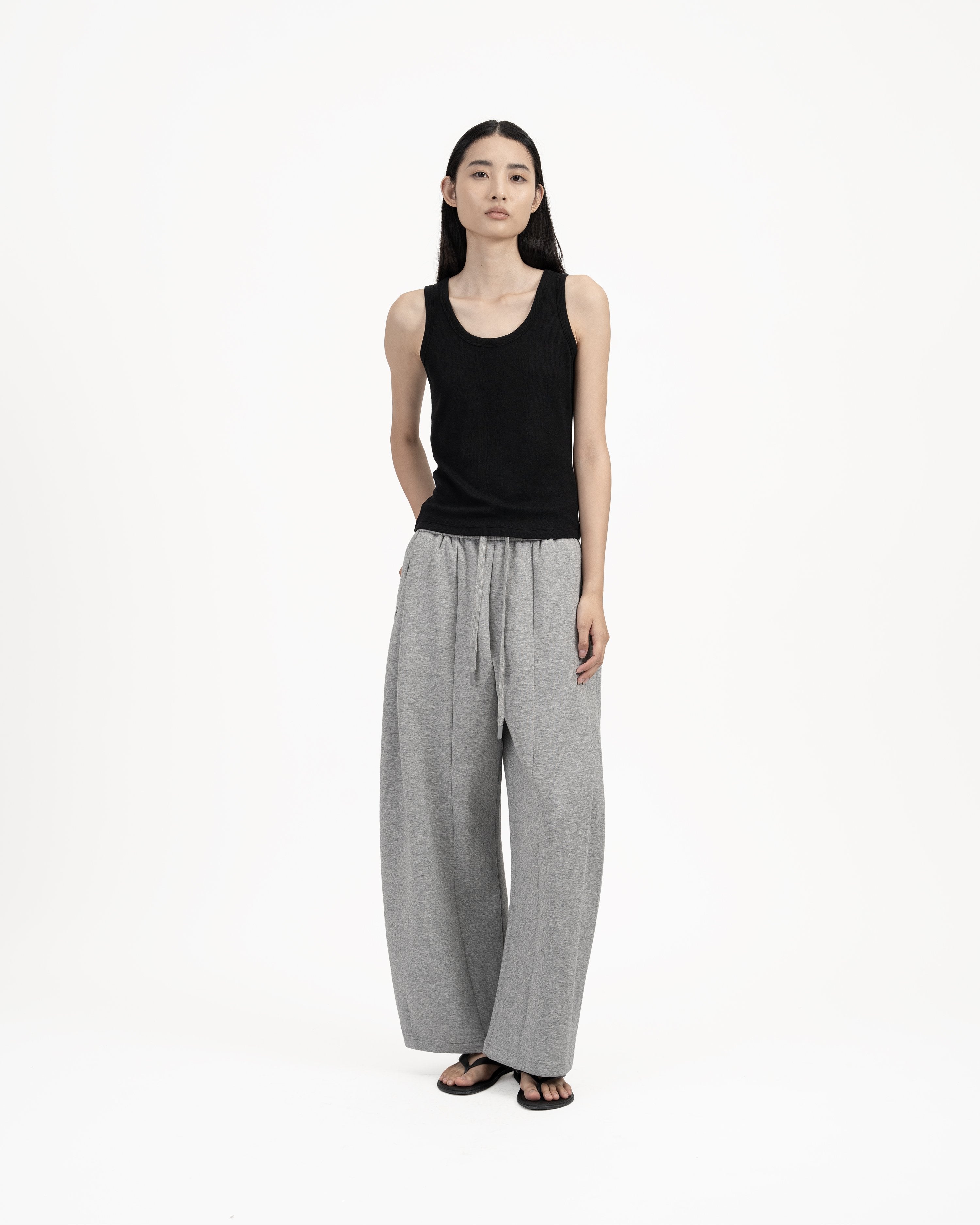 GRAYE | Modal-Cashmere Tank | Black
